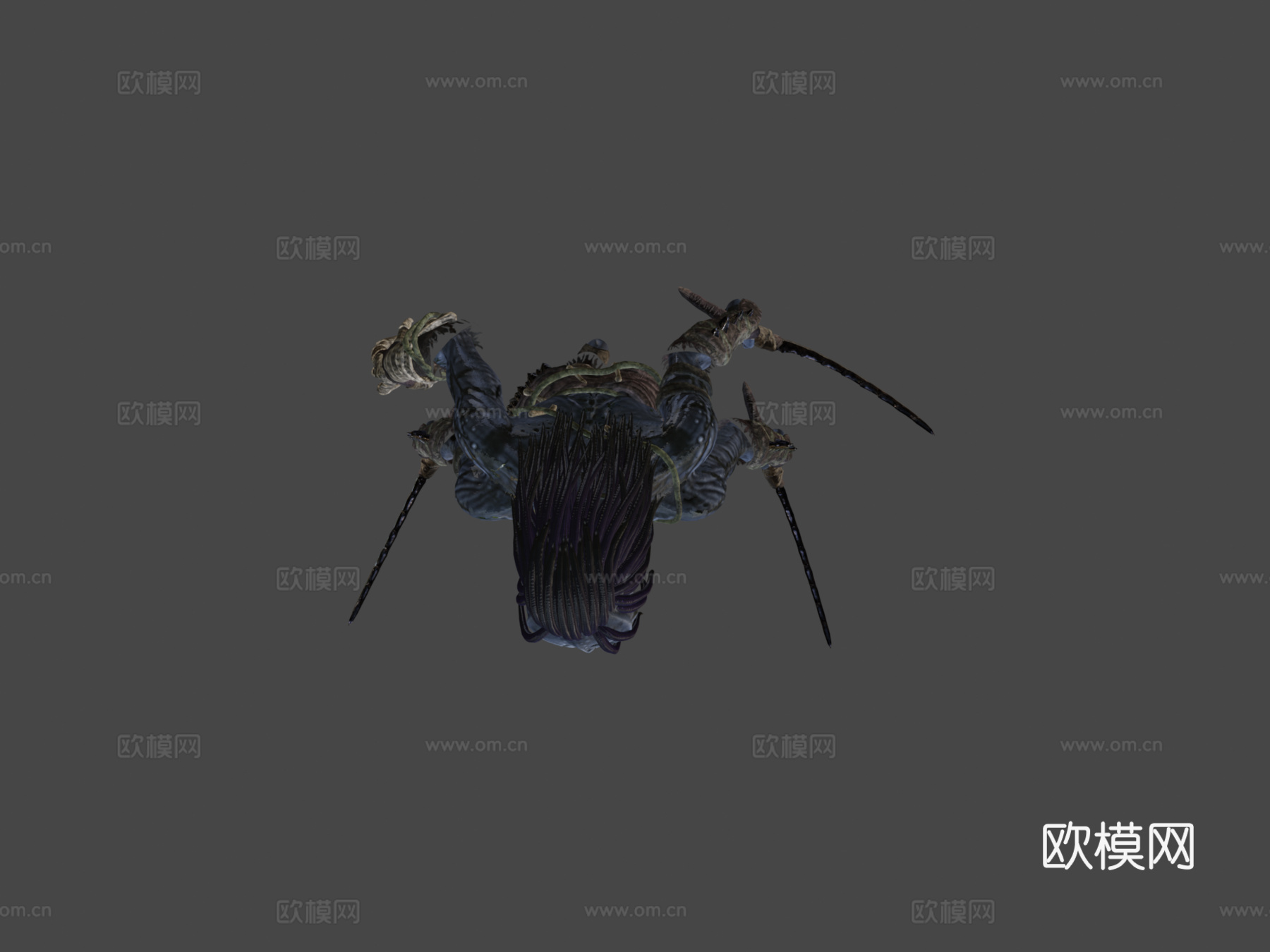 暗影掠夺者绑定3d模型