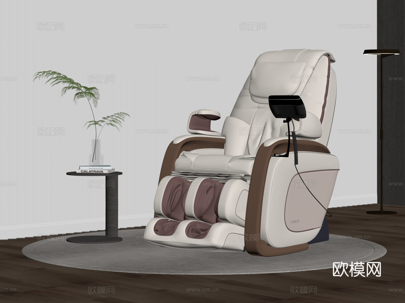 现代按摩椅su模型