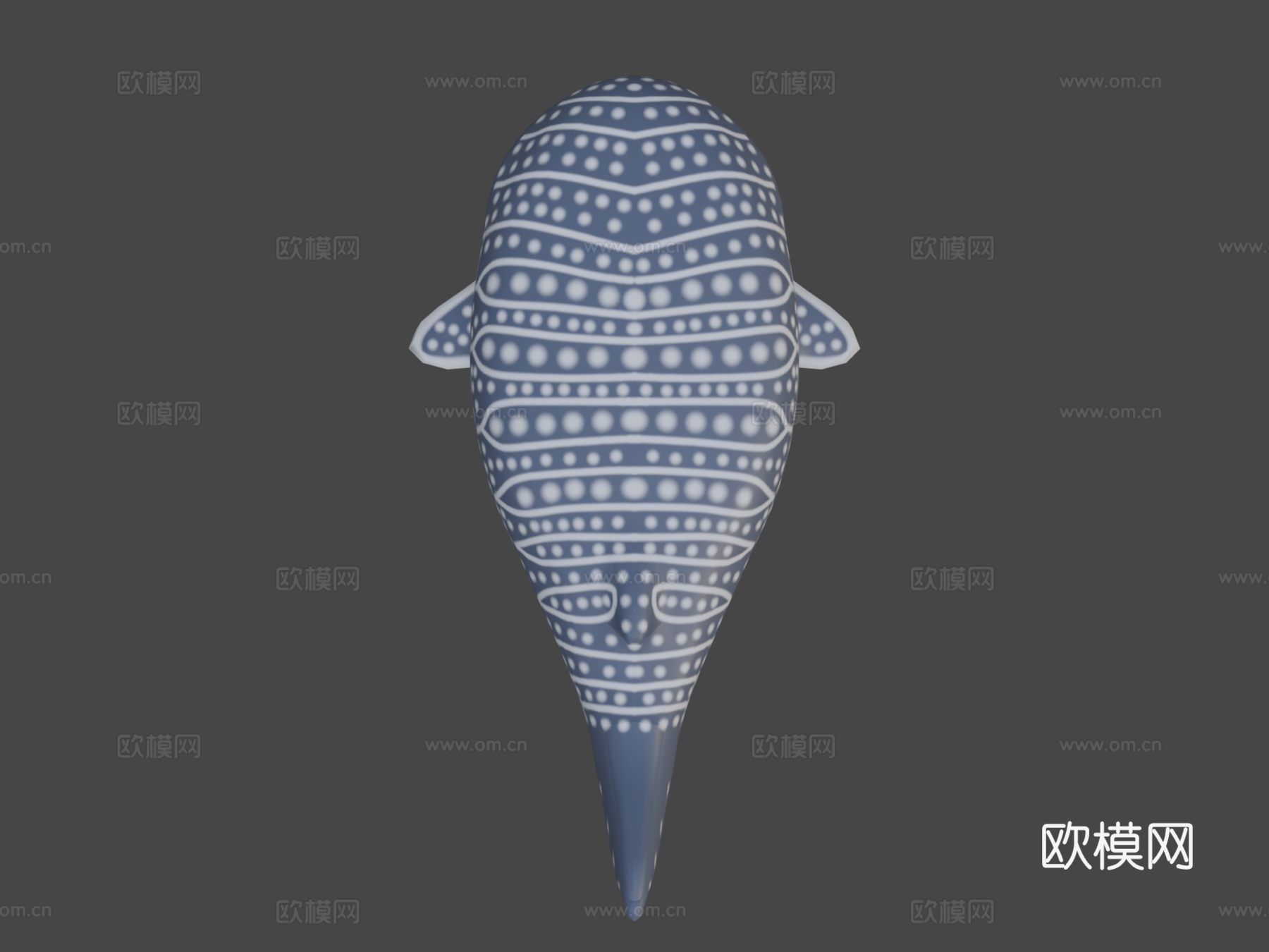 鲸鲨3d模型