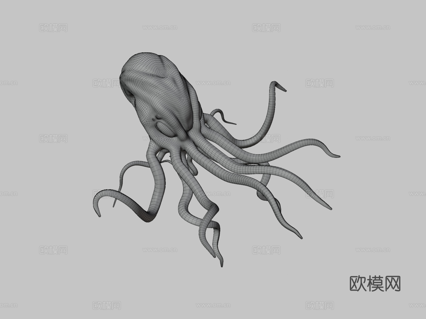 克苏鲁之首3d模型