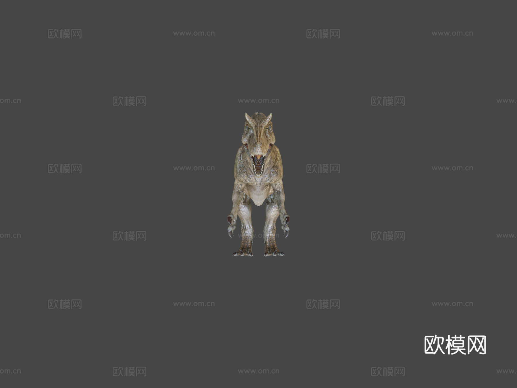 脆弱异特龙3d模型