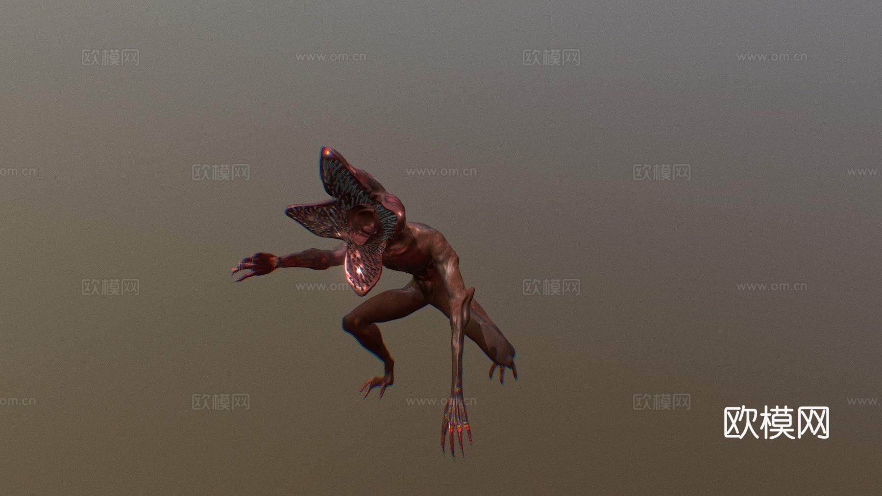 稀有闪光魔王熊3d模型