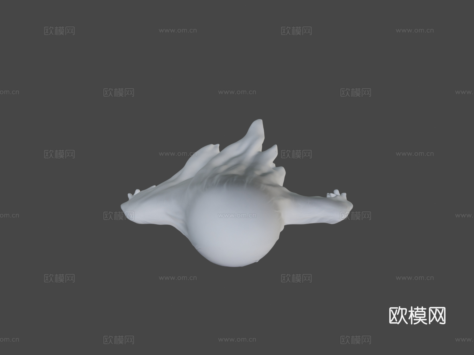 白布幽灵3d模型