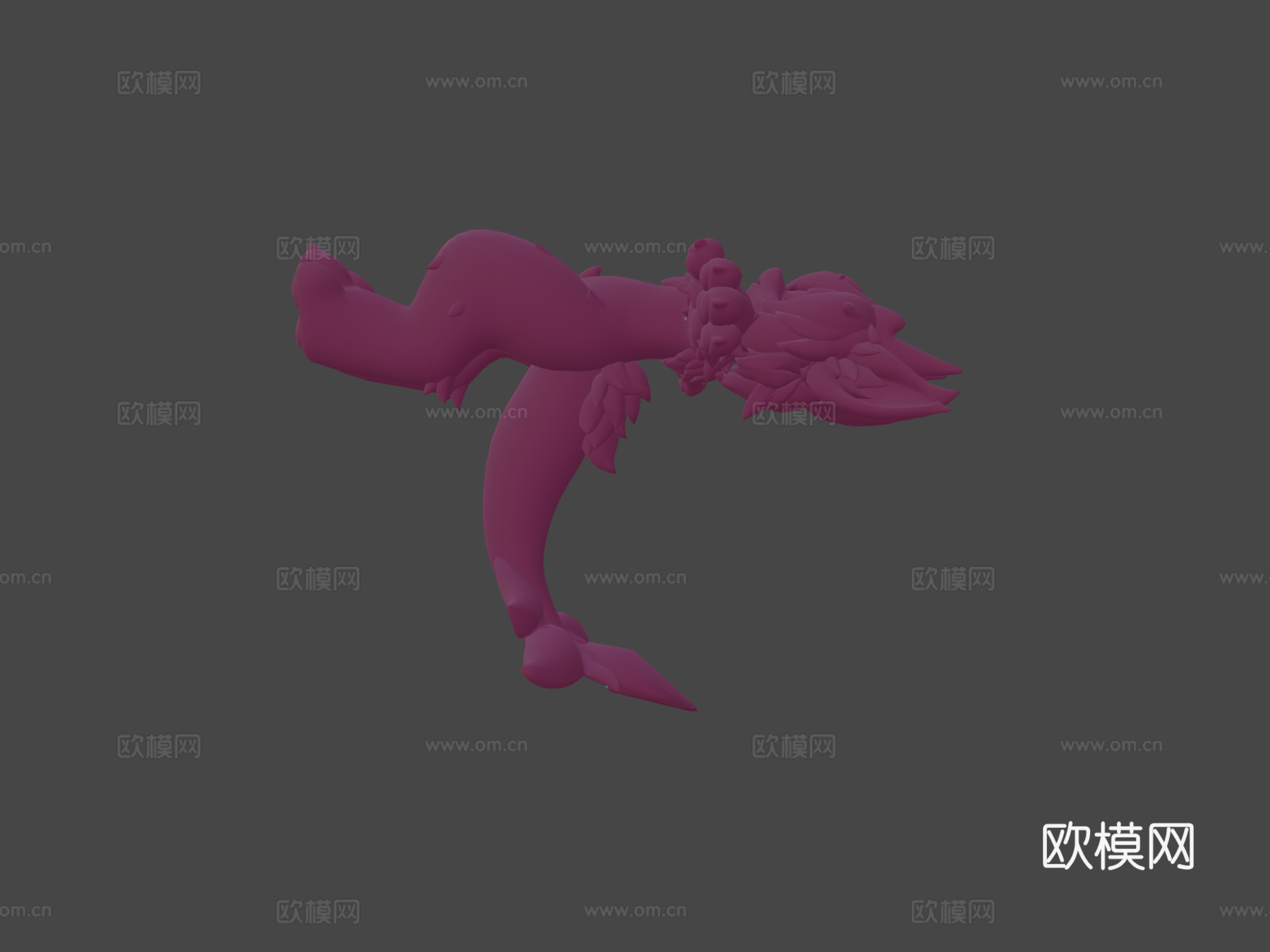 游戏角色Hanmu3d模型