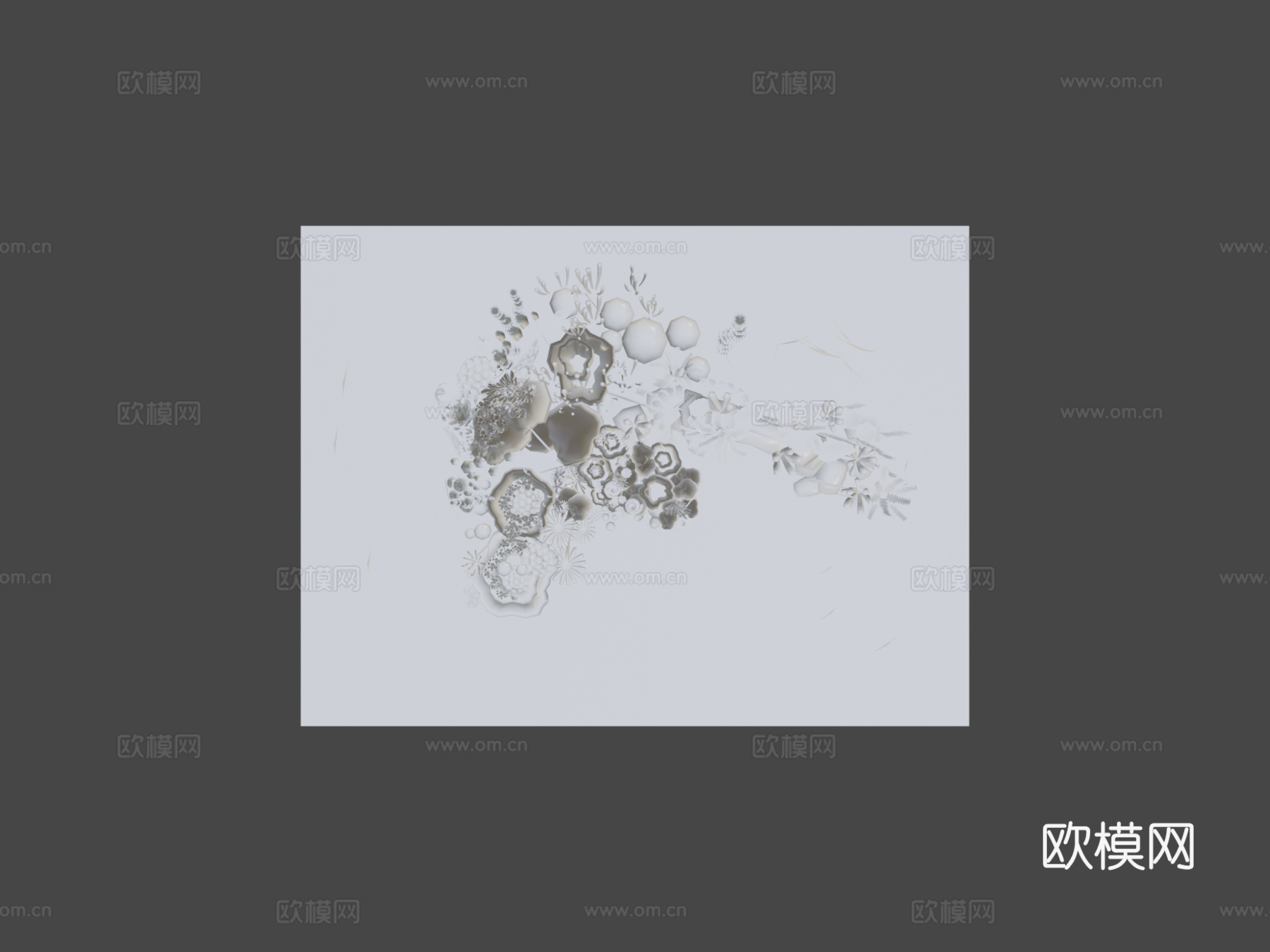 美丽海鱼3d模型