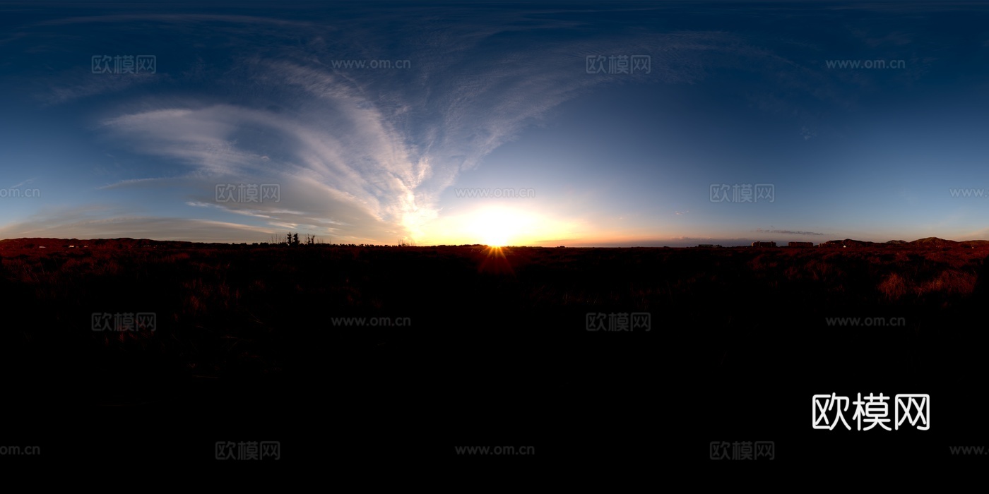 黄昏天空