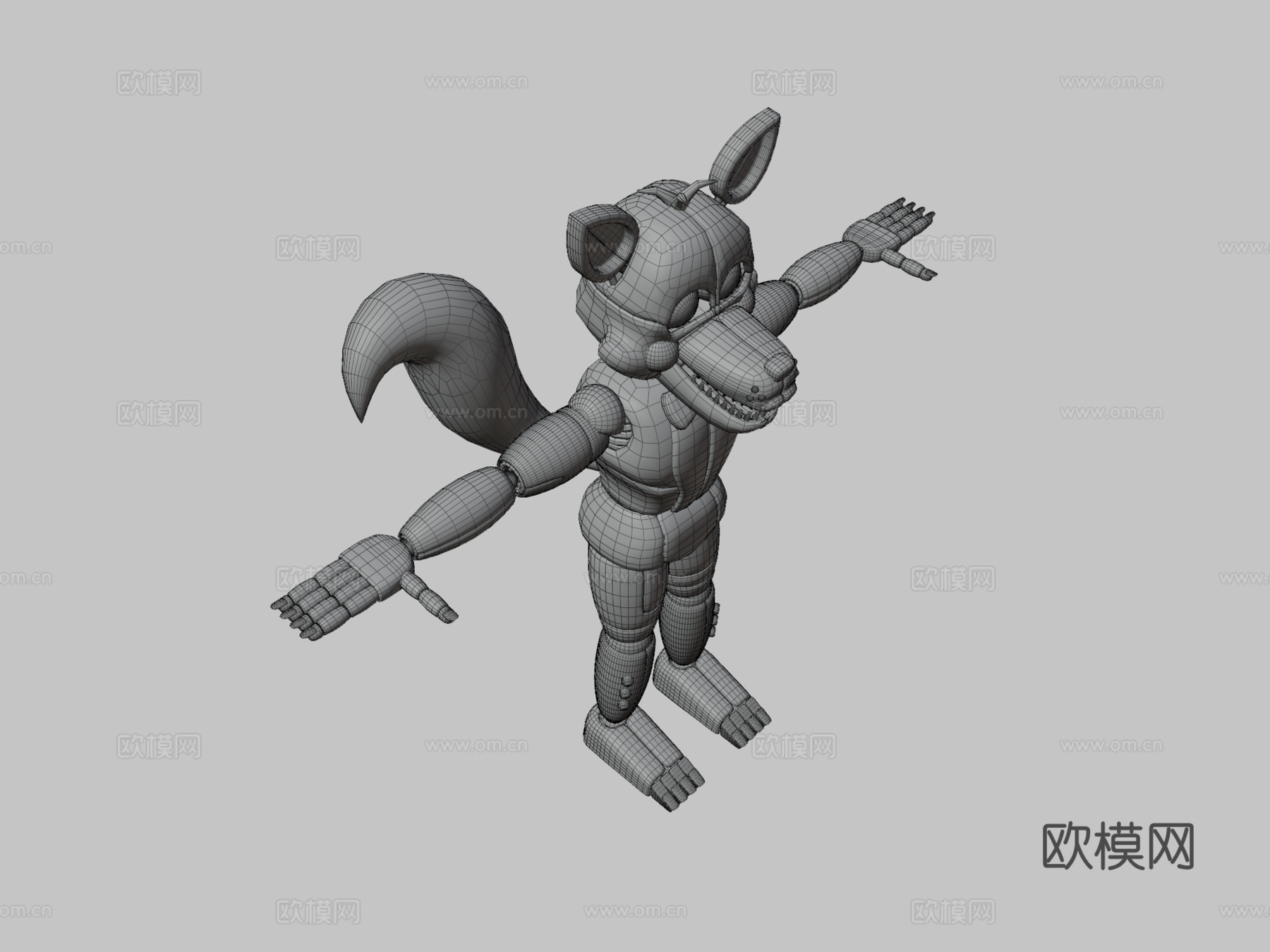 萝比特3d模型