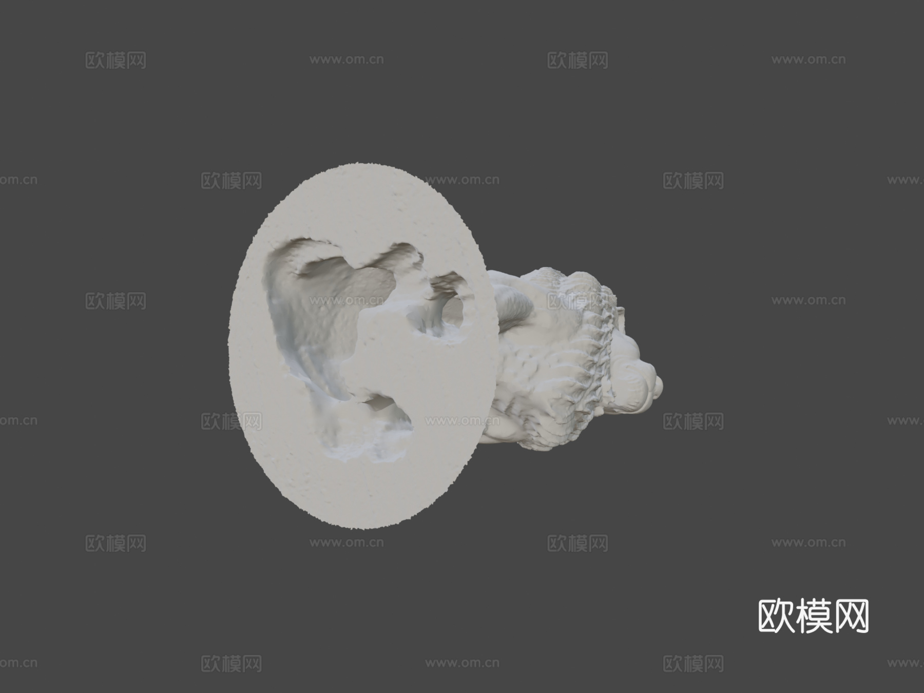 木制狮子2019.2[低多边形]3d模型