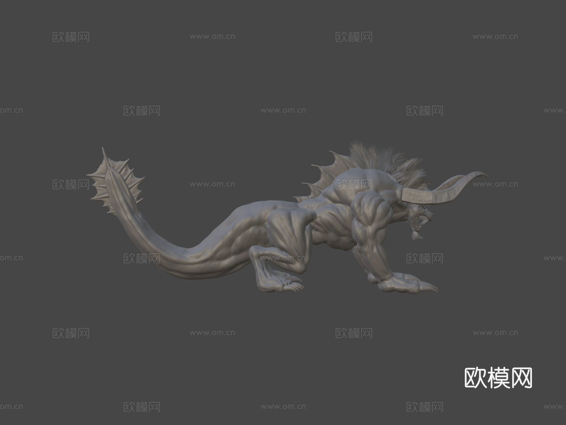 贝希摩斯-最终幻想3d模型