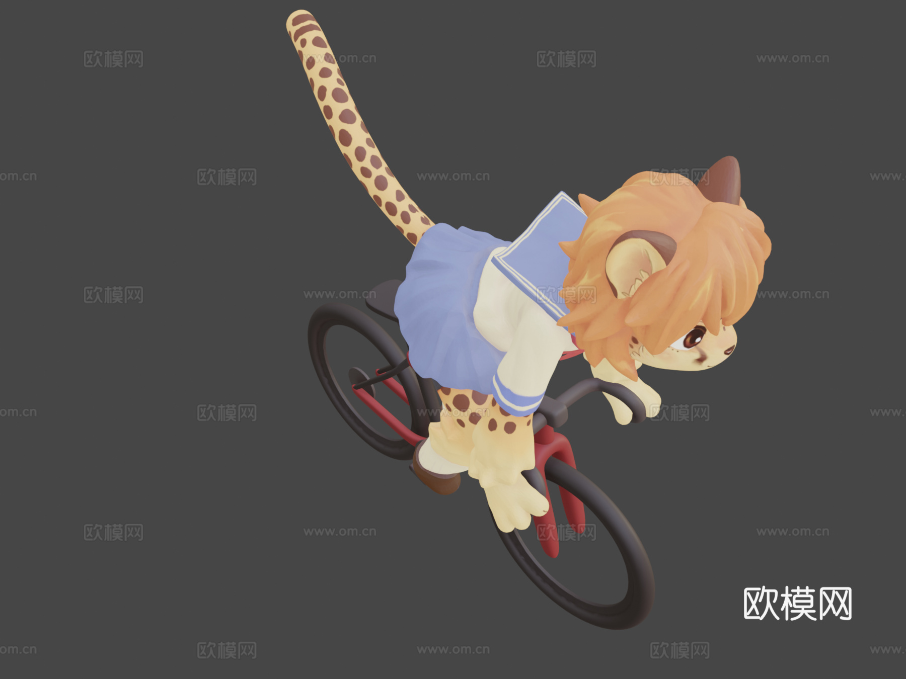 猎豹3D模型同人画3d模型