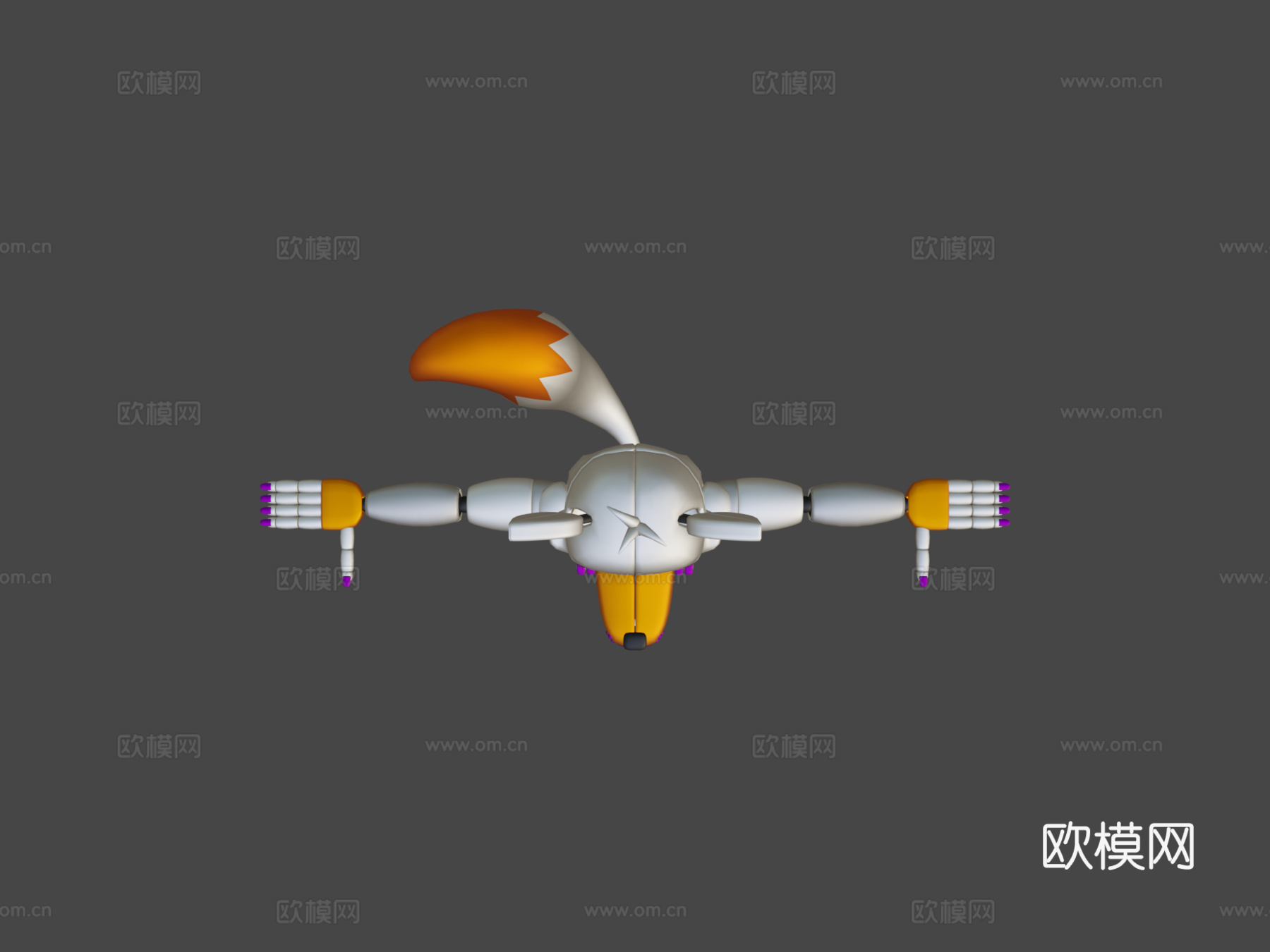 萝比特3d模型