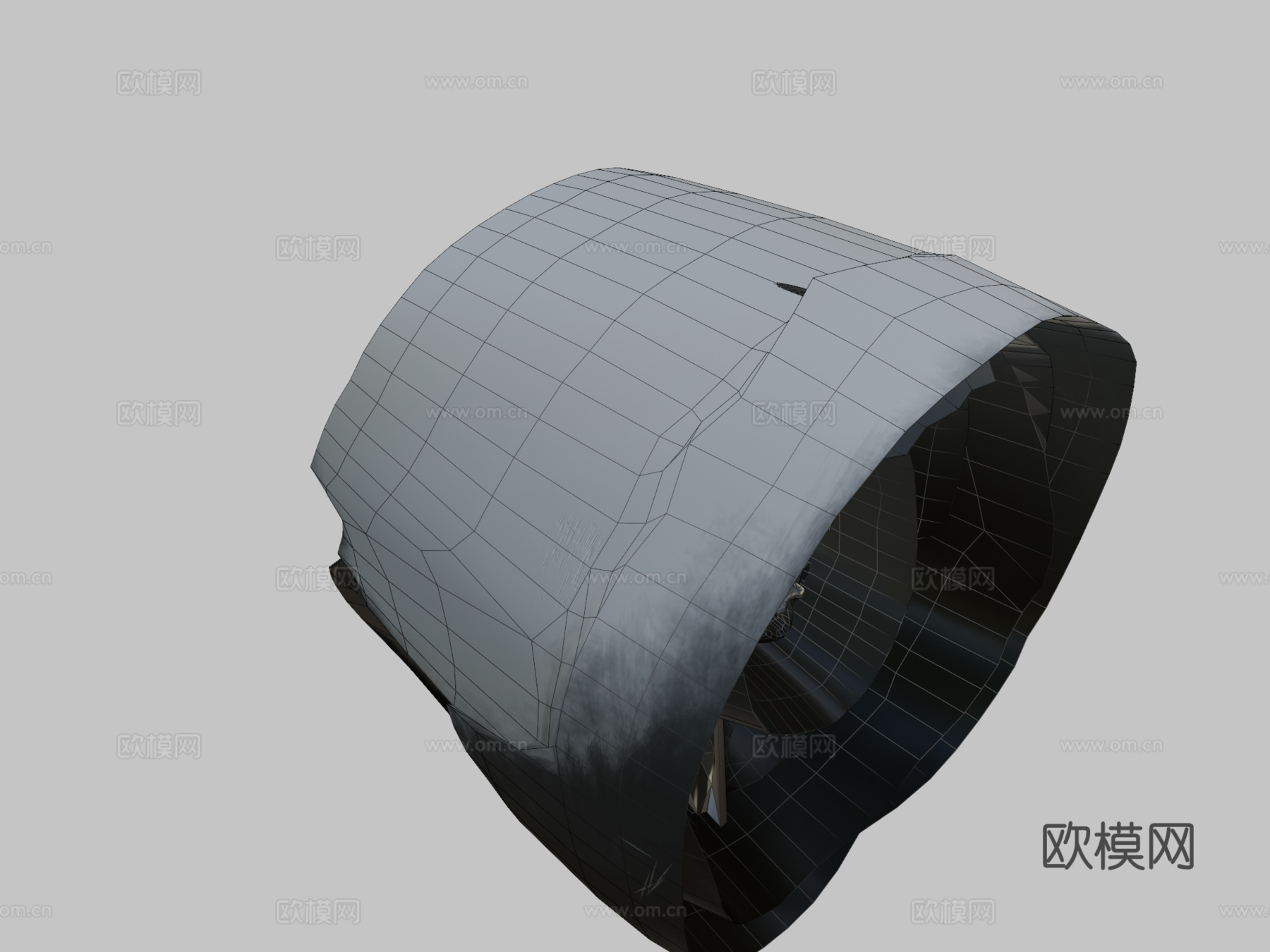 秘鲁巨鲸3d模型