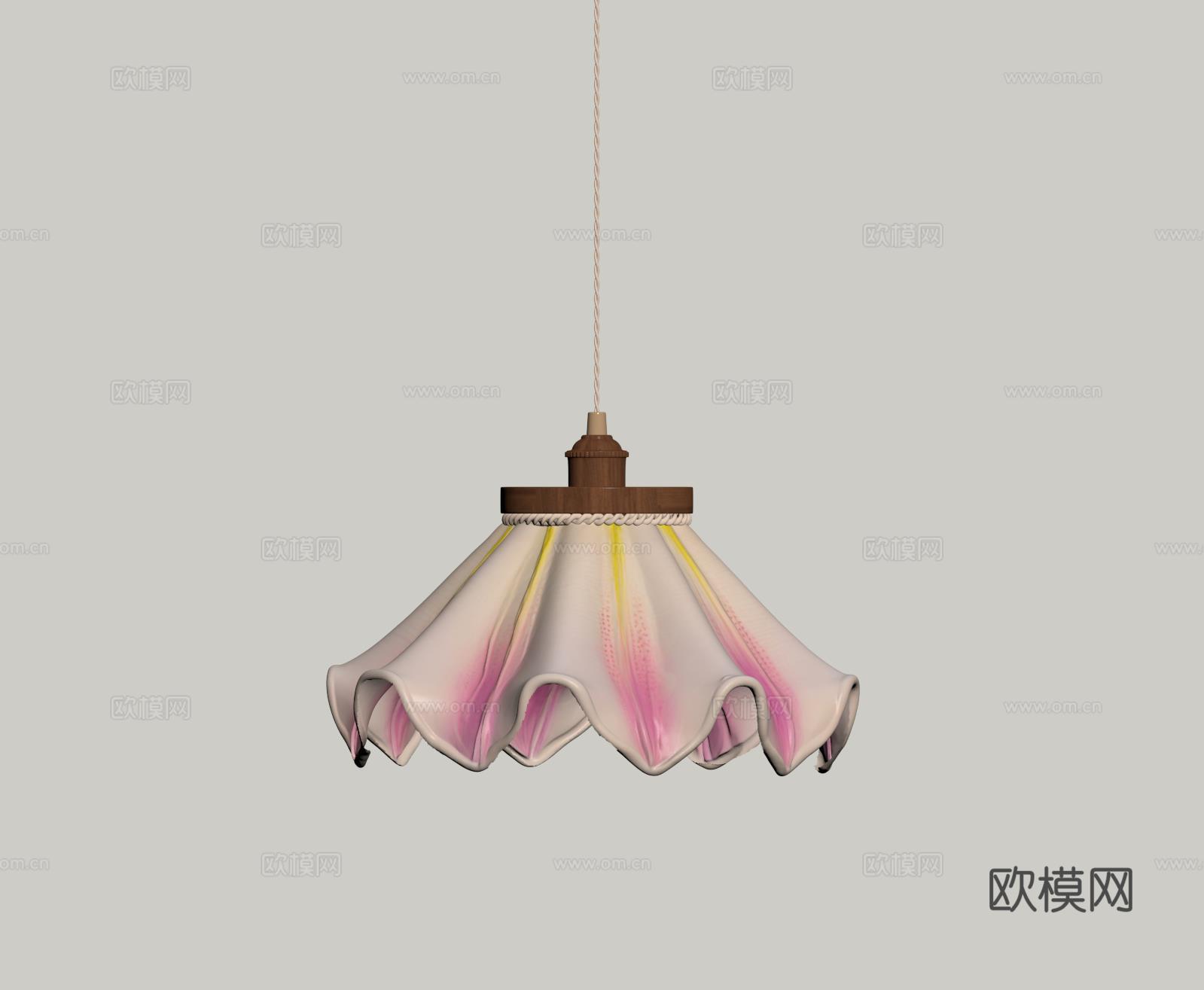 中古小吊灯 餐厅吊灯 吧台吊灯 床头吊灯su模型