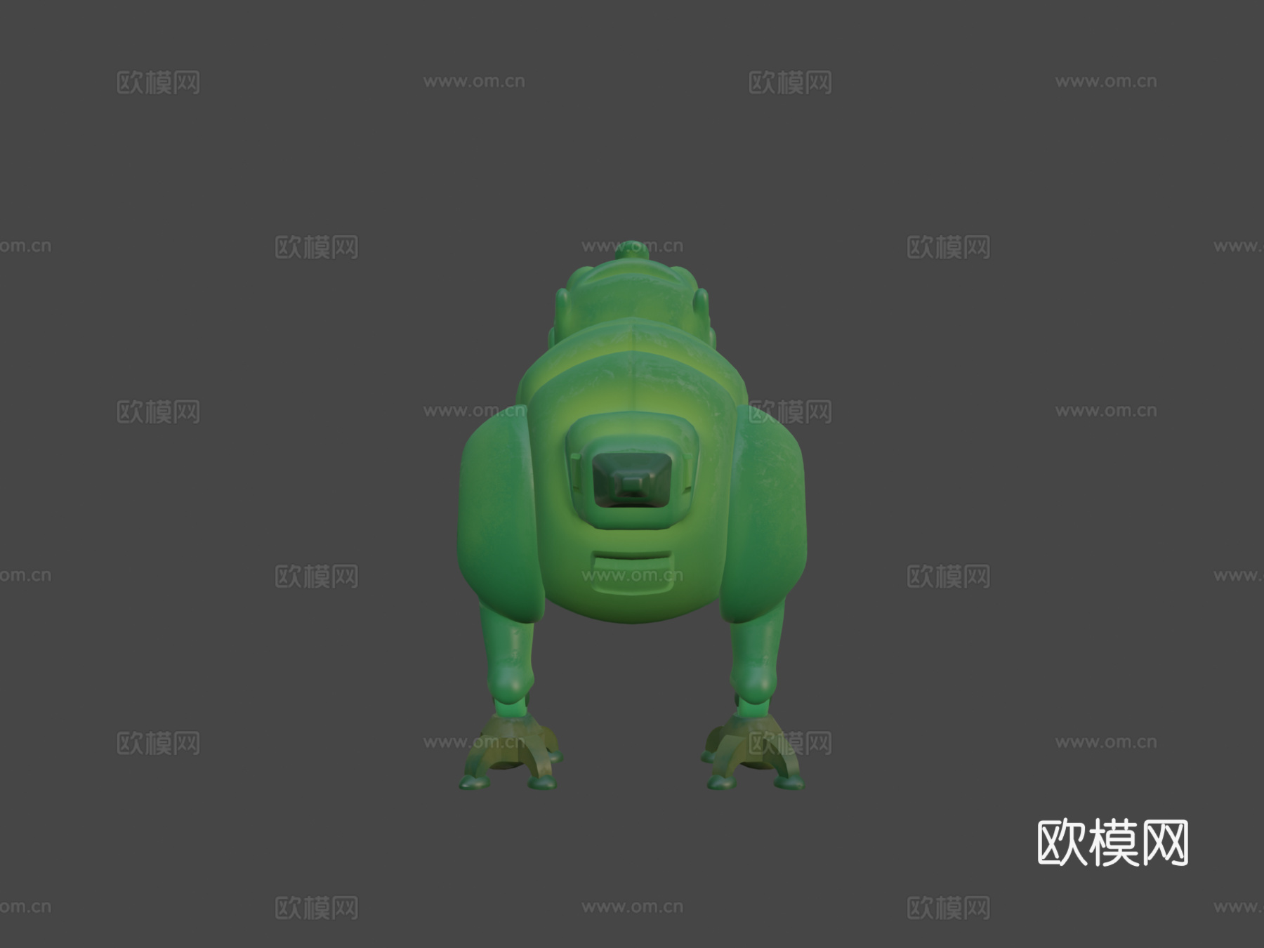 机器恐龙3d模型