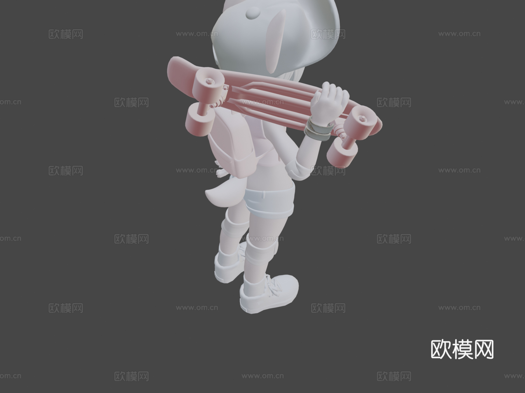 凯拉狐狸3d模型