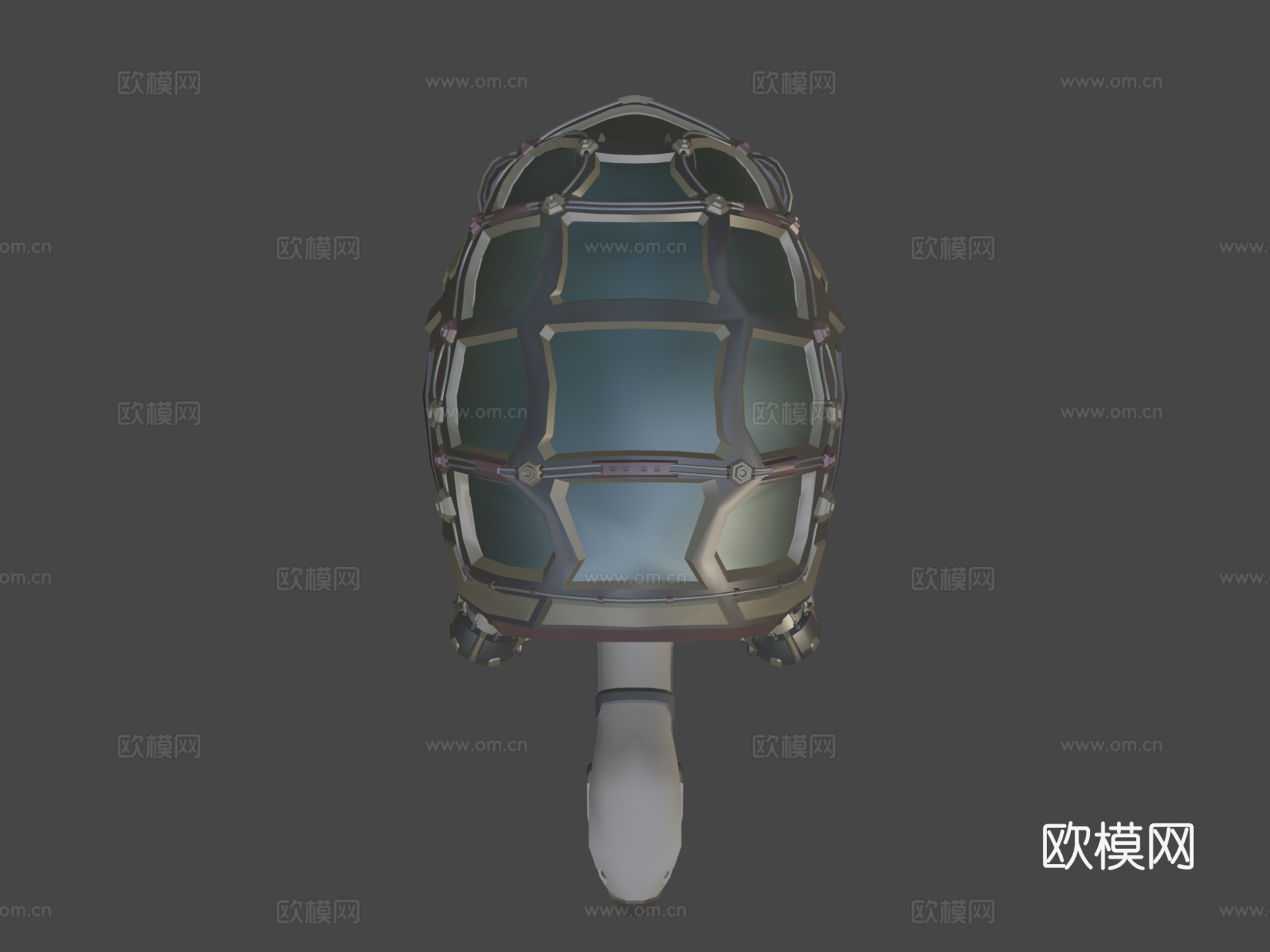 毕业作品-草稿-XYZ-机械龟3d模型