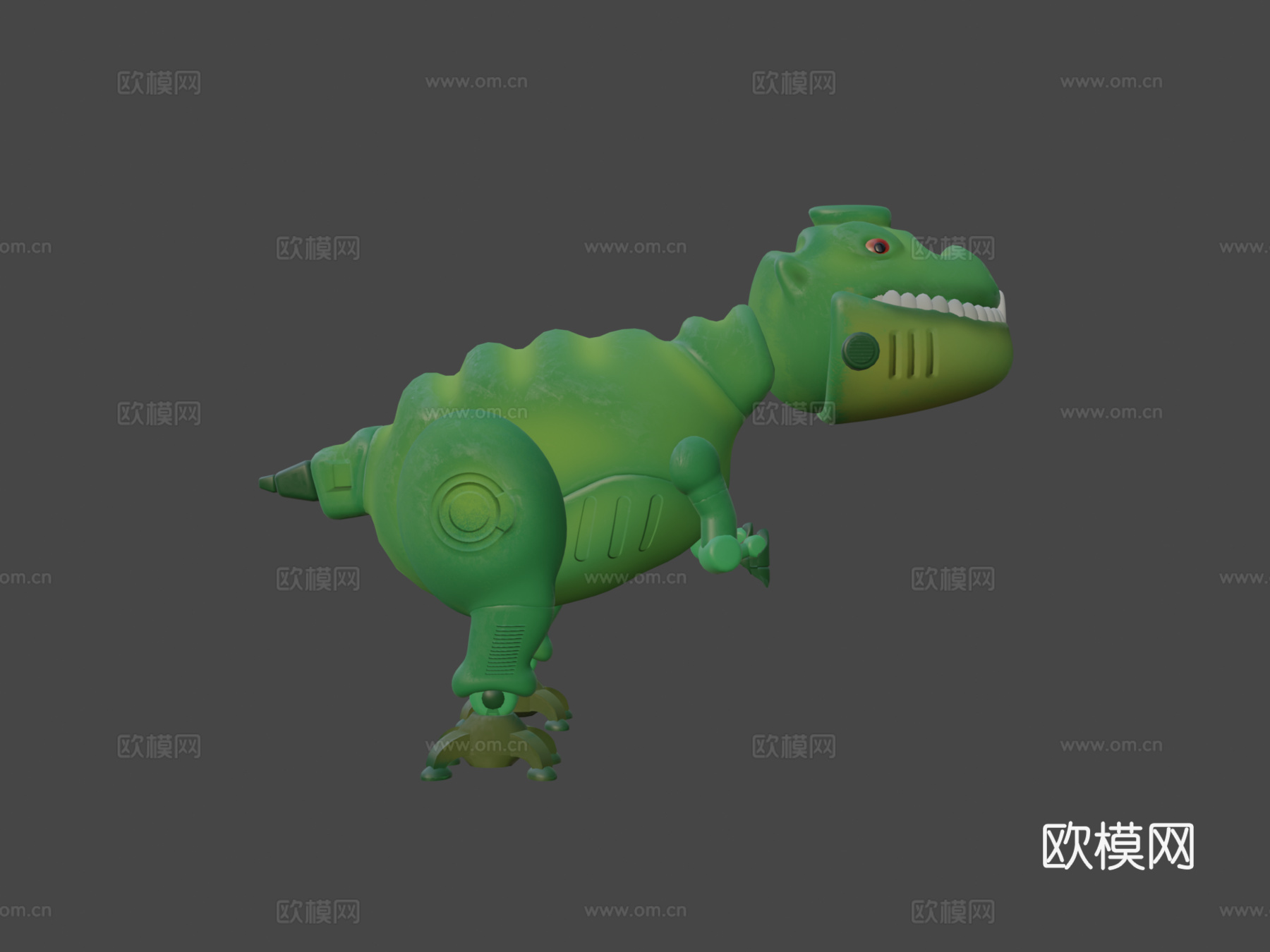 机器恐龙3d模型