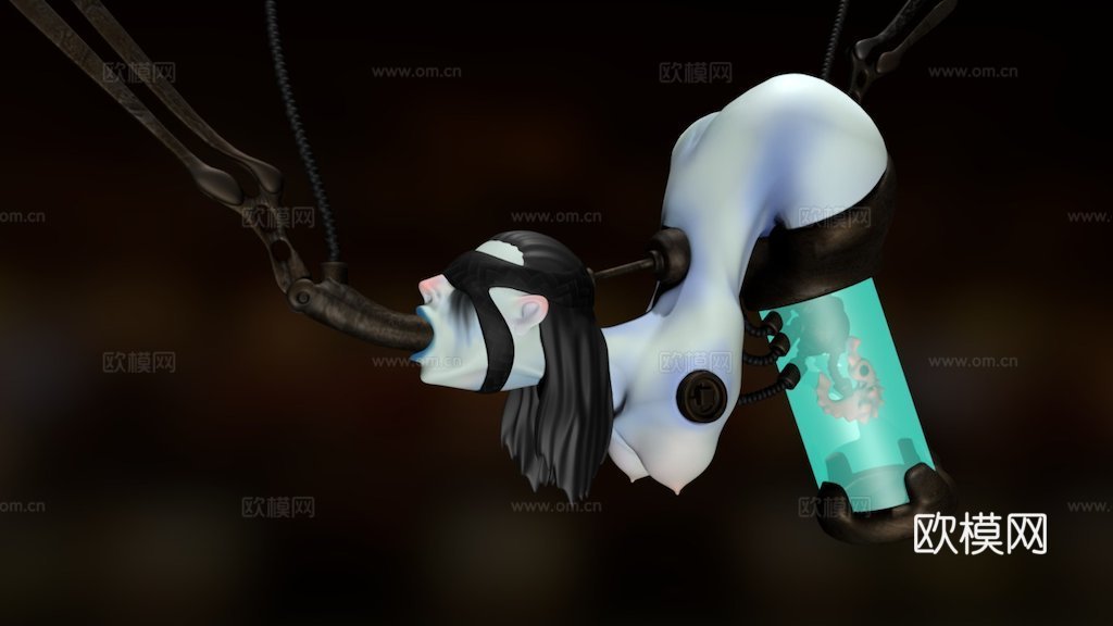 代孕者3d模型