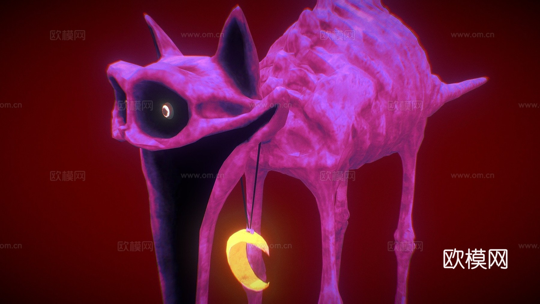 猫憩73d模型