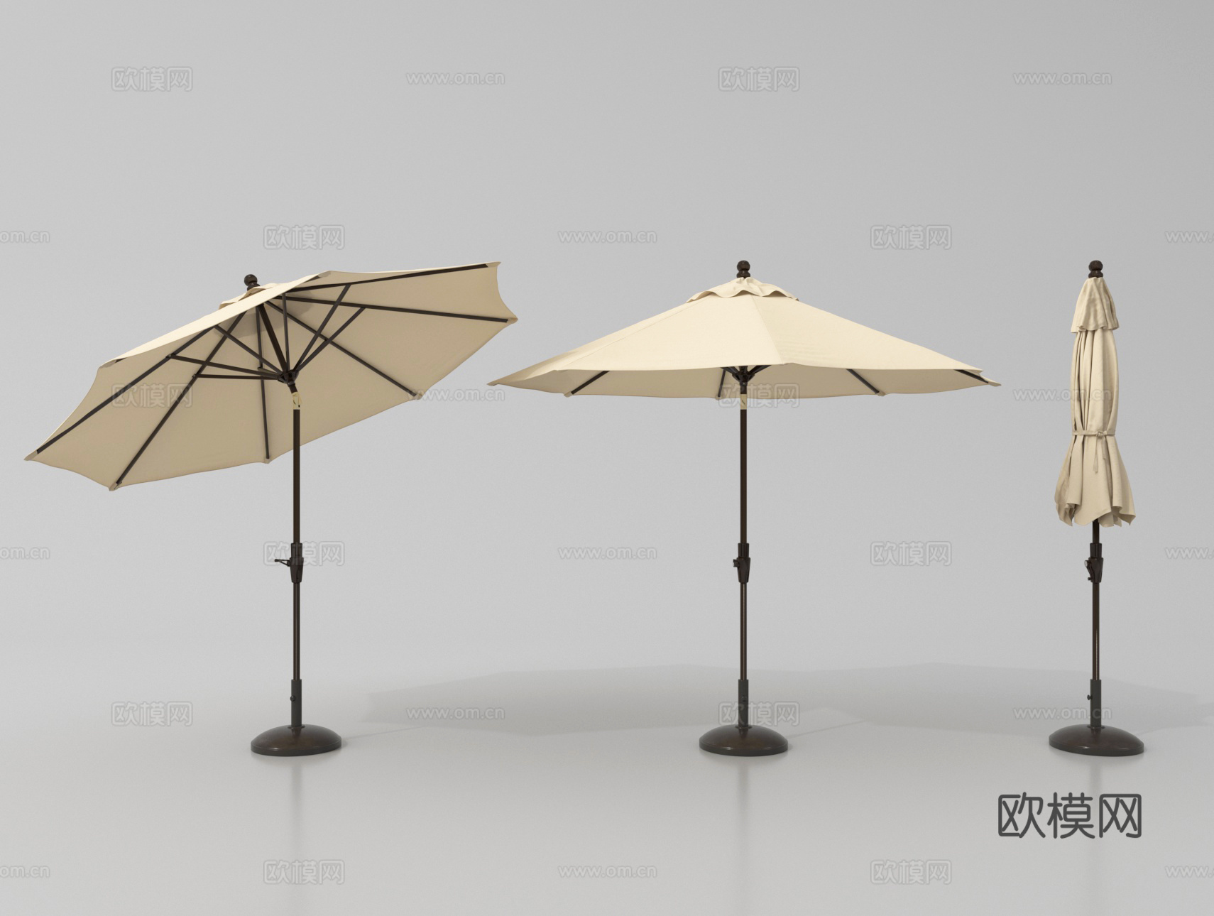 遮阳伞 遮雨伞3d模型