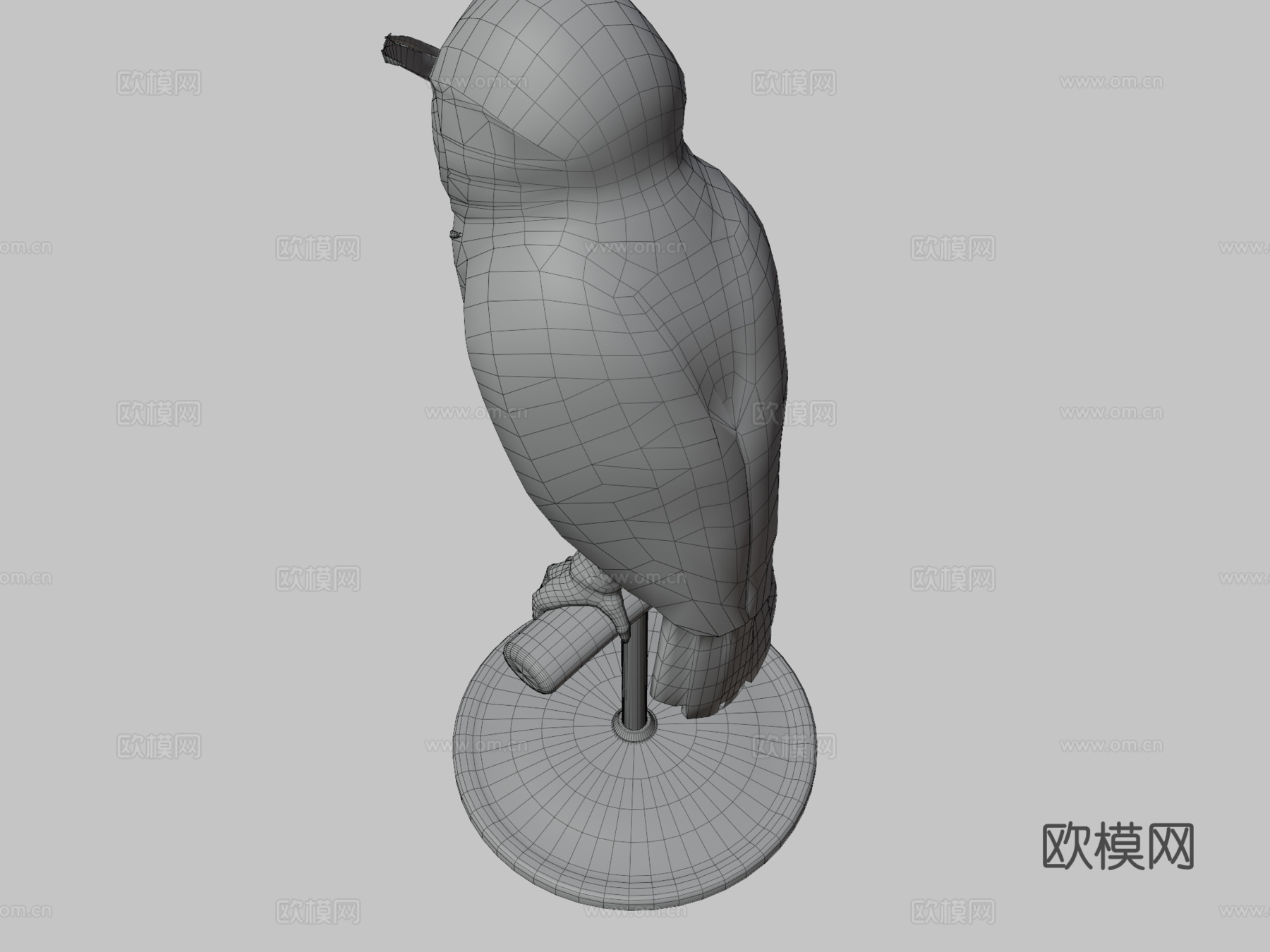 猫头鹰3d模型