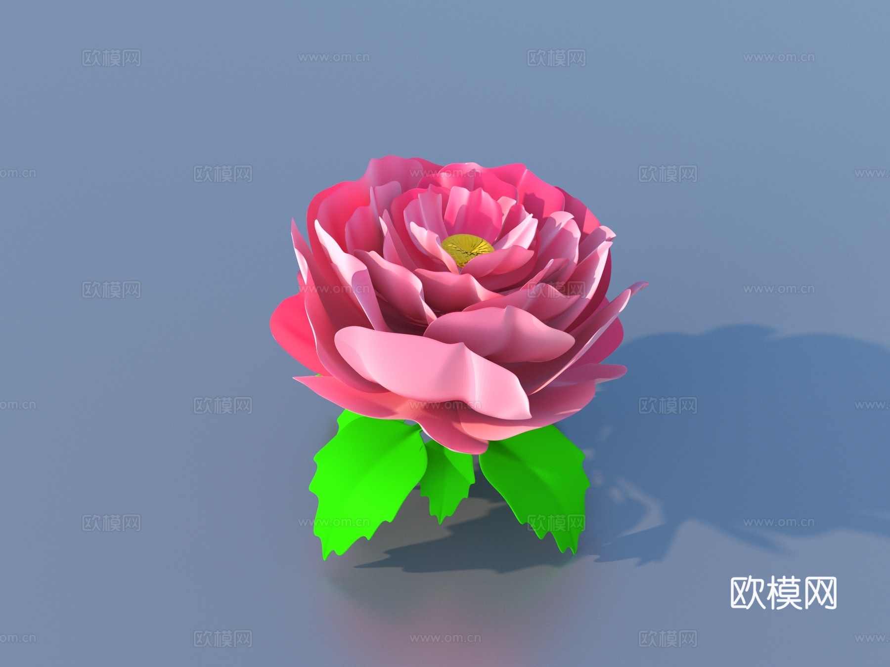 花 卡通花 野花 绿植 花朵3d模型