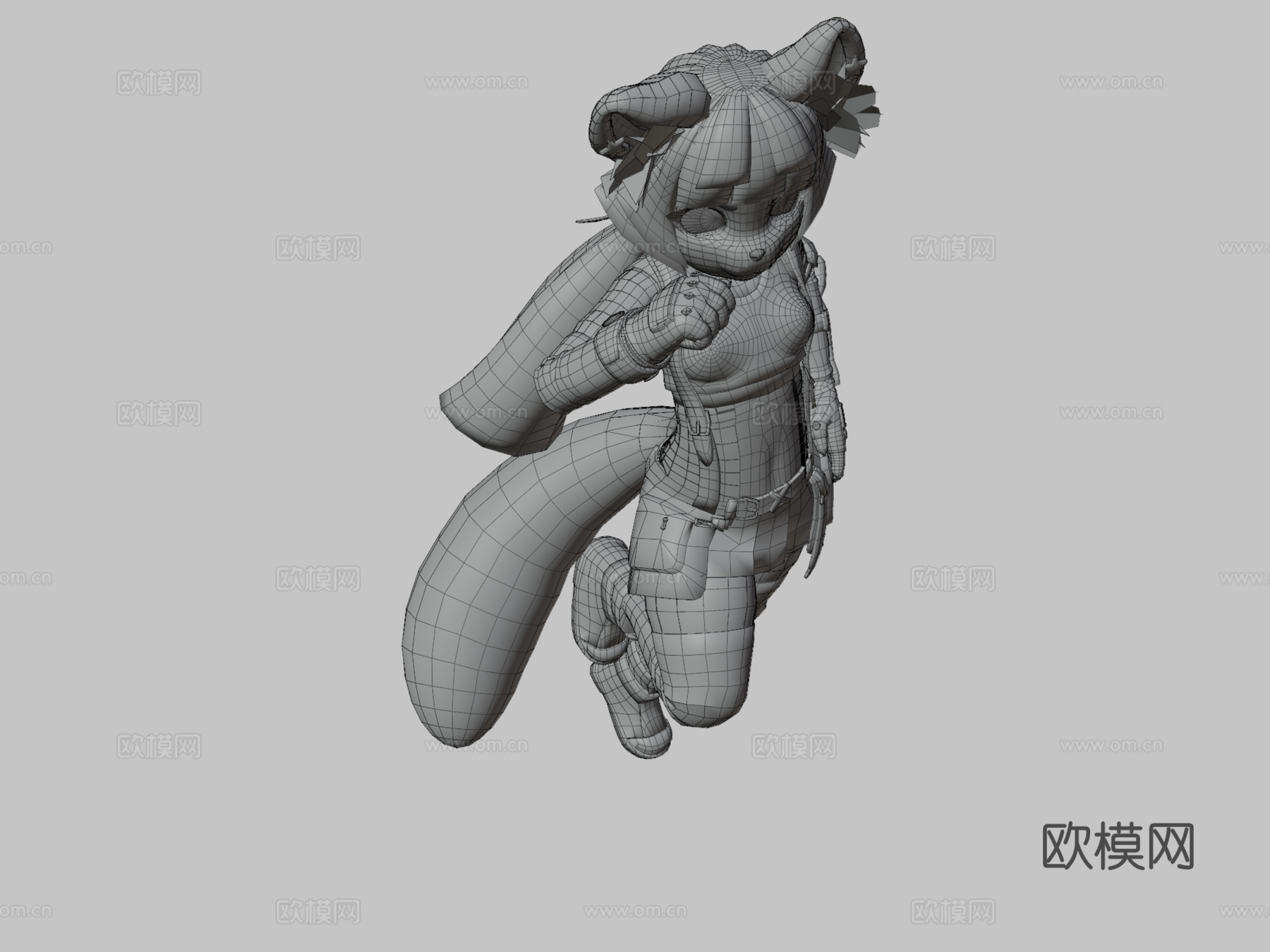 帕奇3d模型