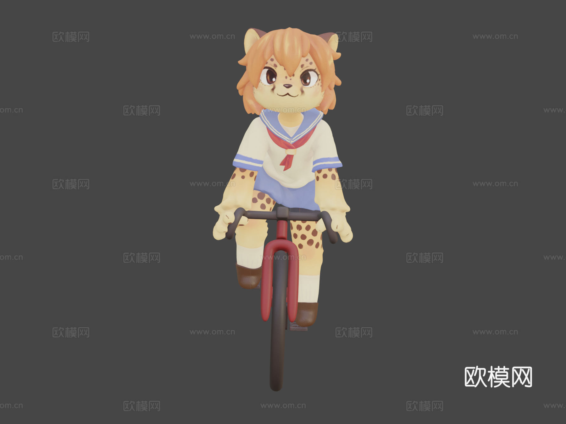 猎豹3D模型同人画3d模型