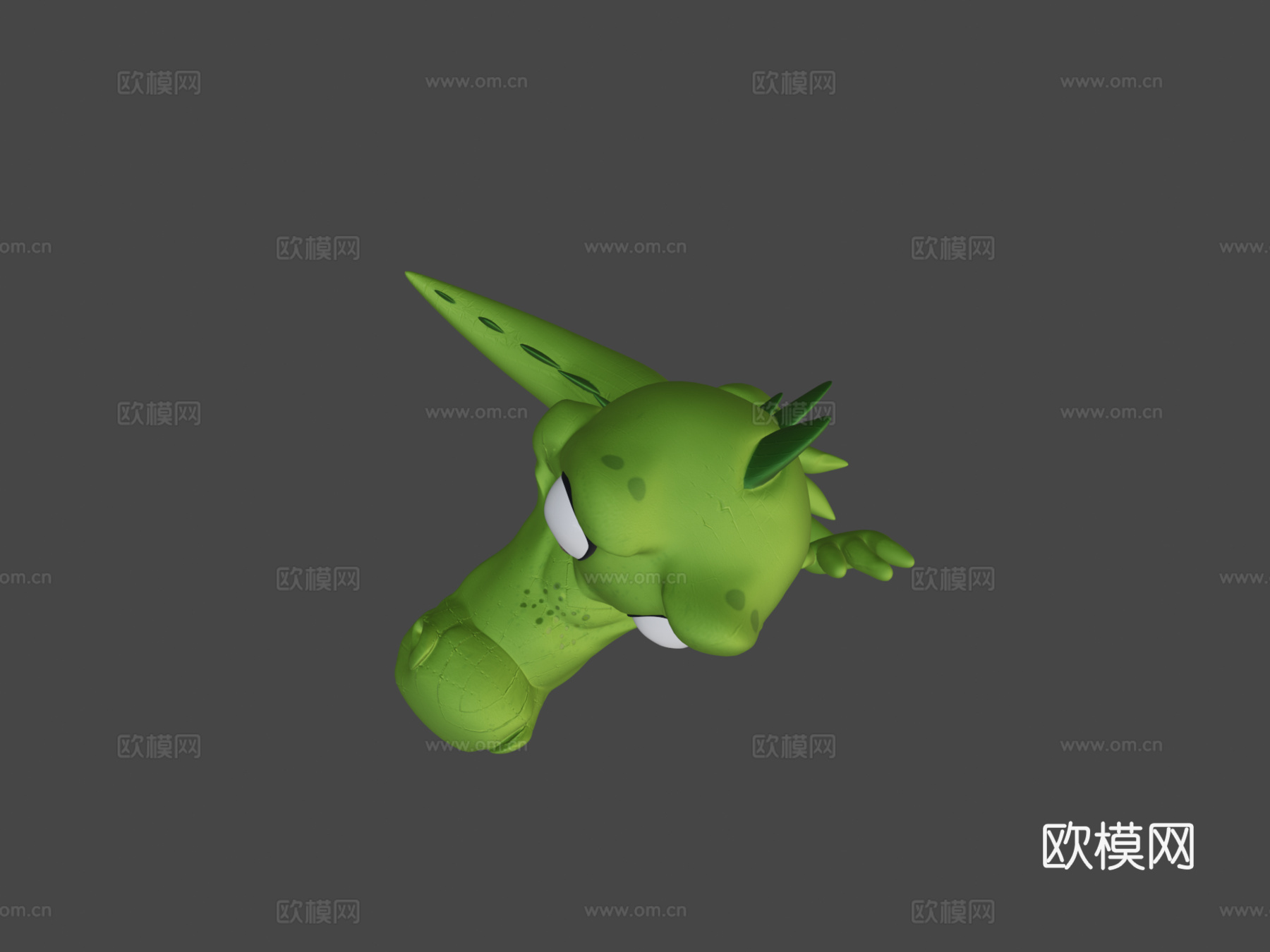 鳄鱼亨利3d模型