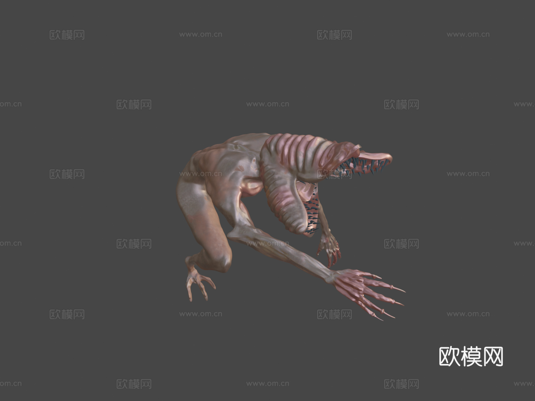 稀有闪光魔王熊3d模型