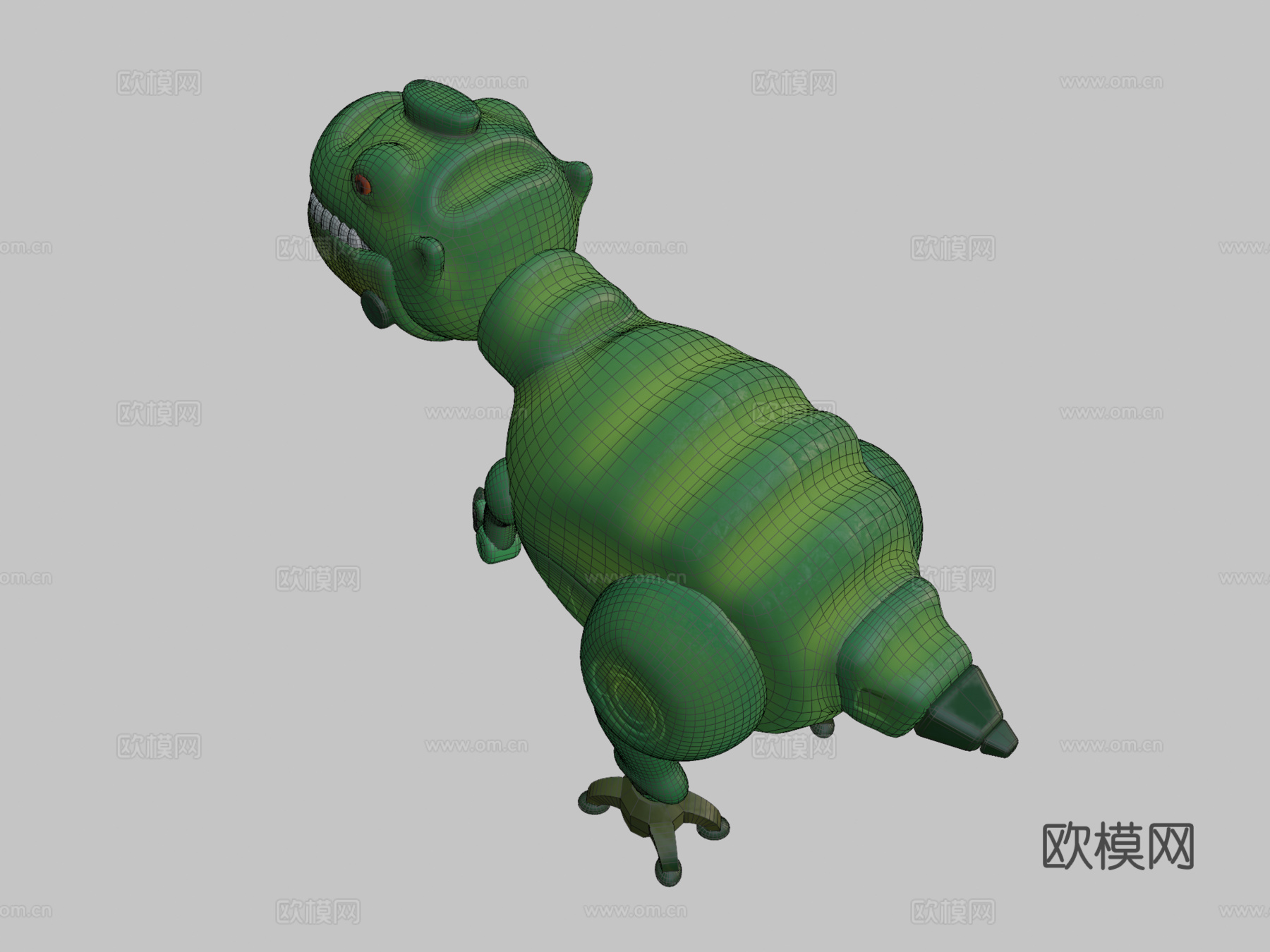 机器恐龙3d模型