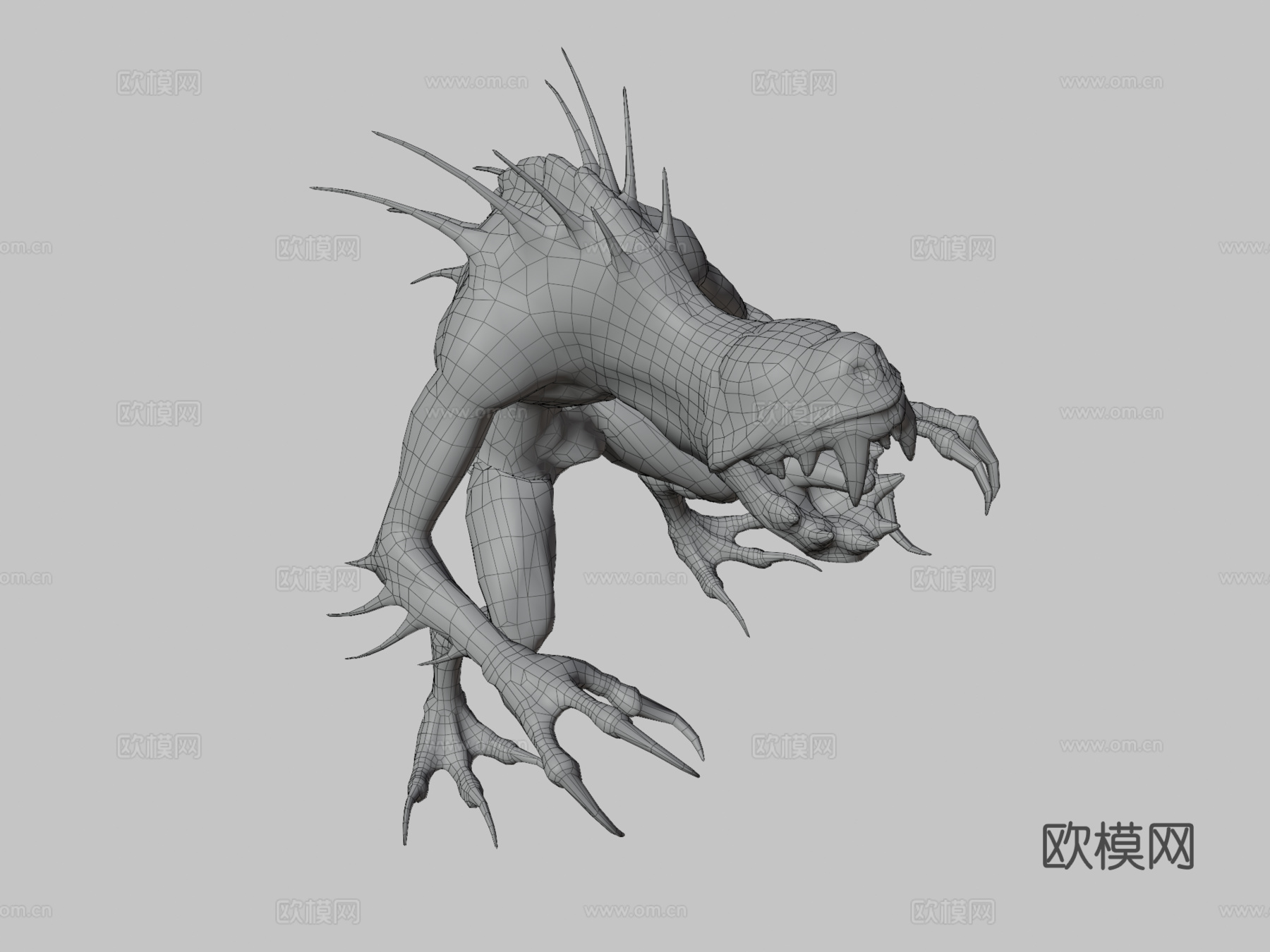 帕达索斯动画3d模型