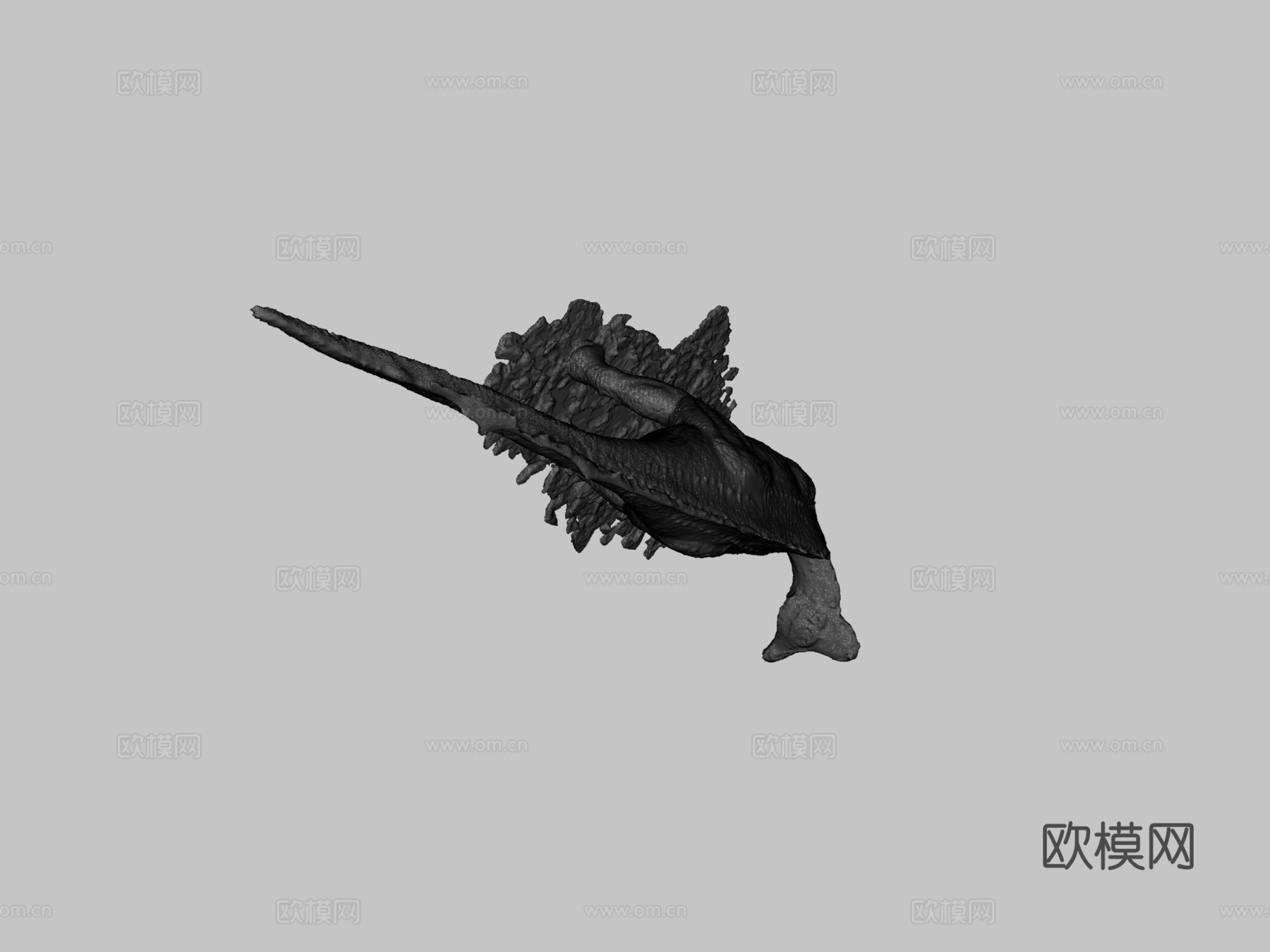 阿穆尔龙·里亚比宁3d模型