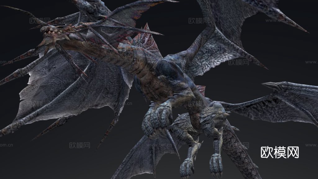 龙3d模型