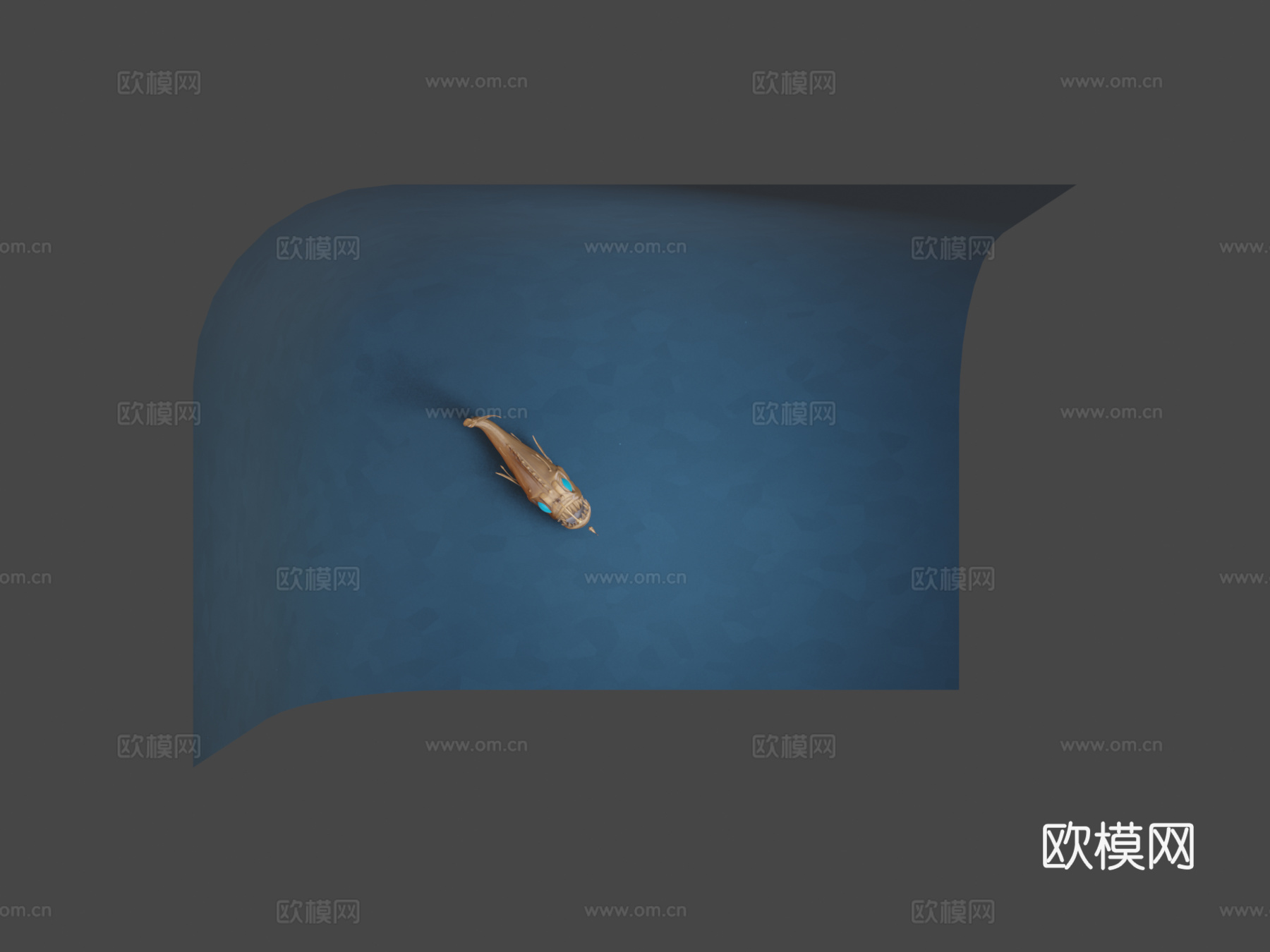 第01天-野兽-深海3d模型