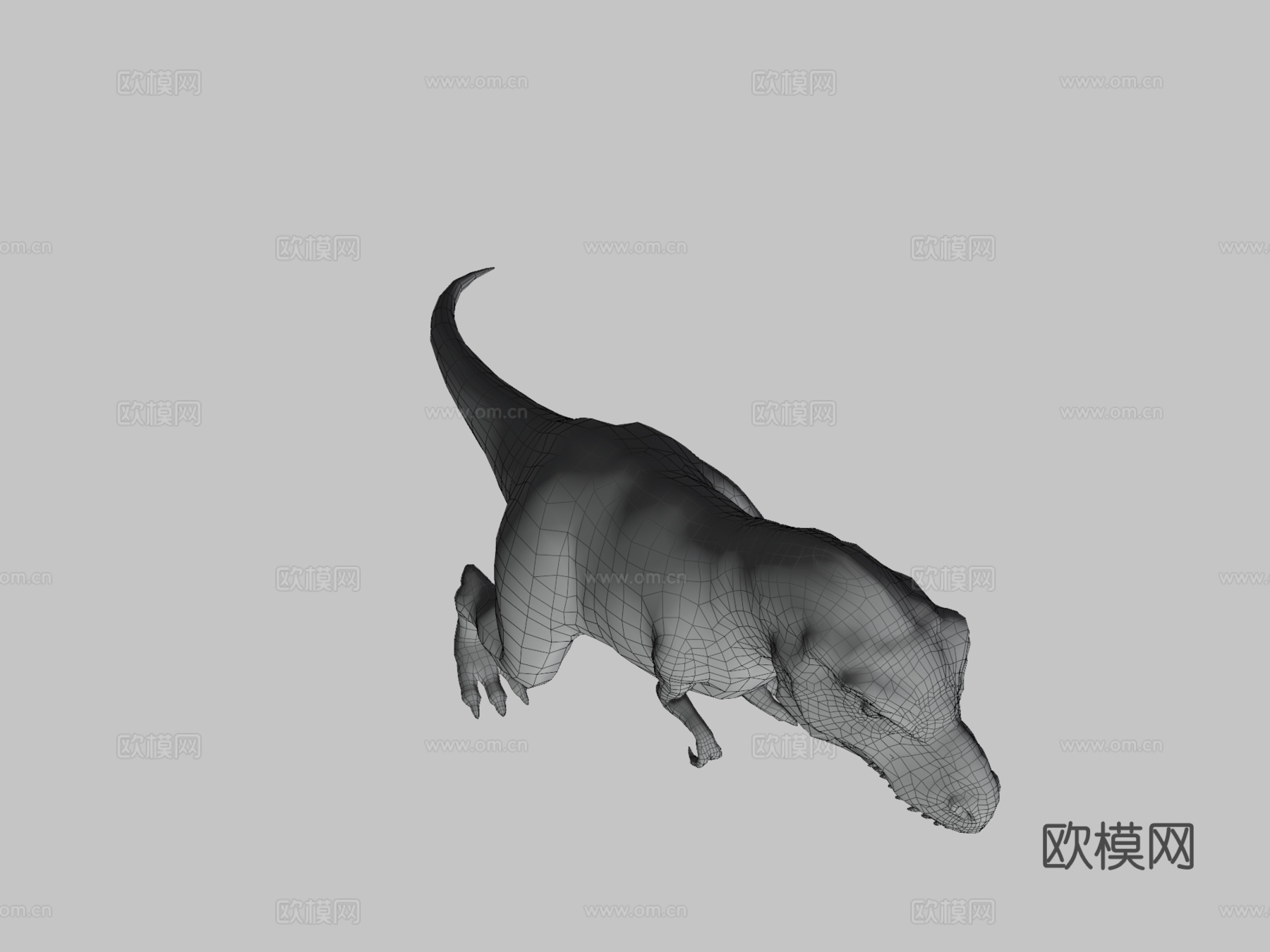 霸王龙3d模型