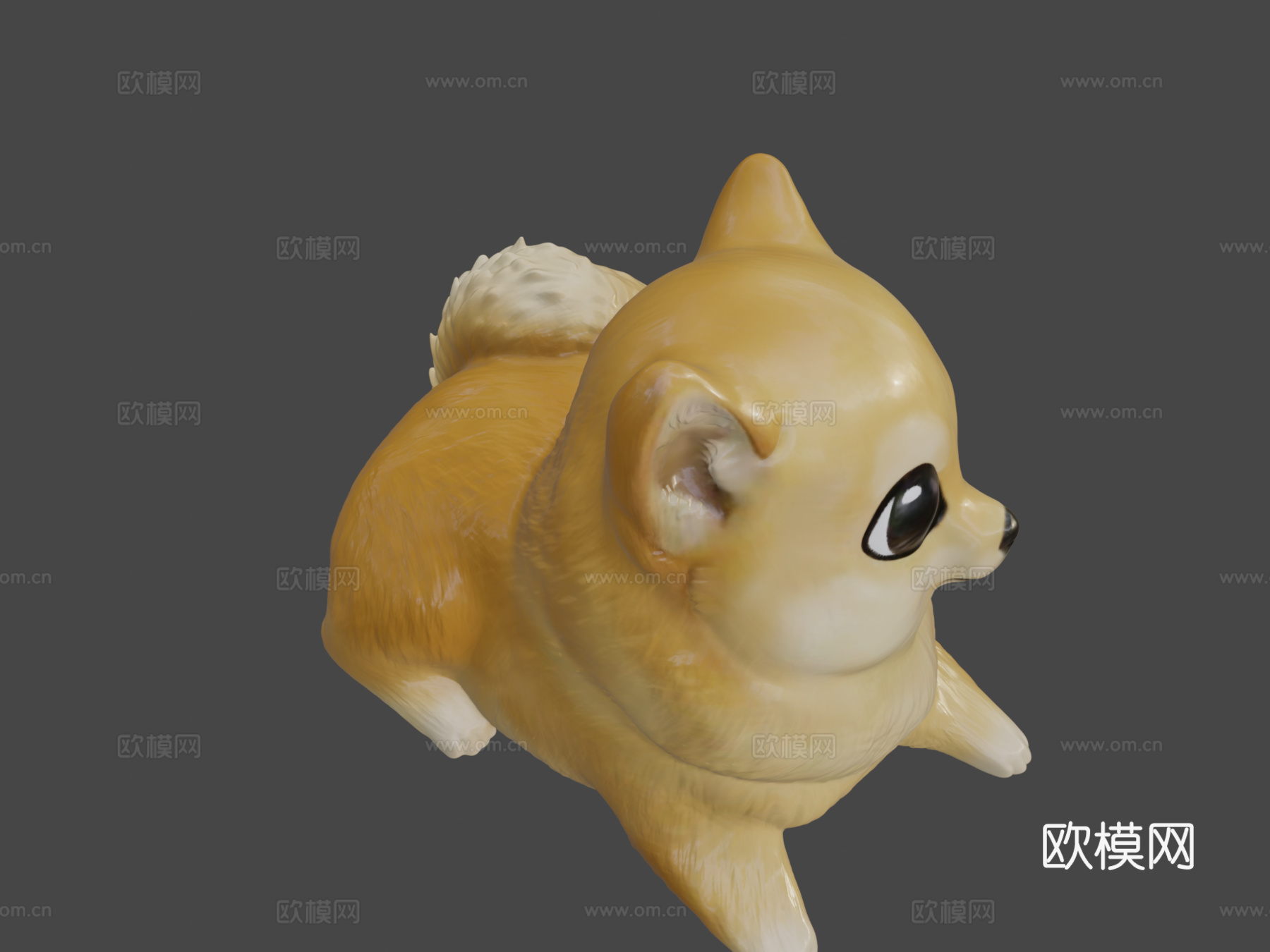 小狗狗3d模型