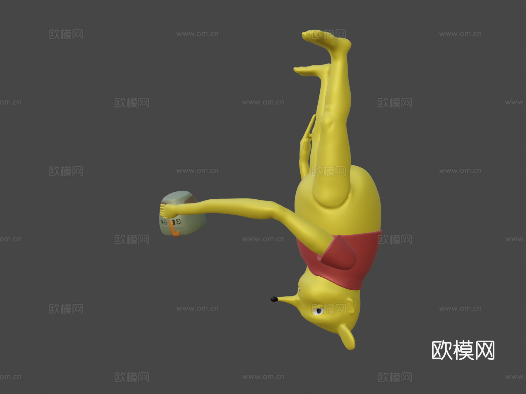 蜜蜂糖浆3d模型