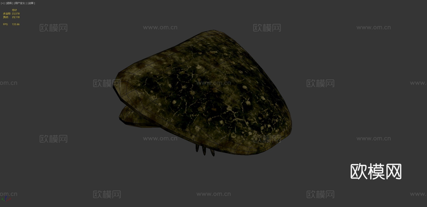 蛛形纲多足生物3d模型