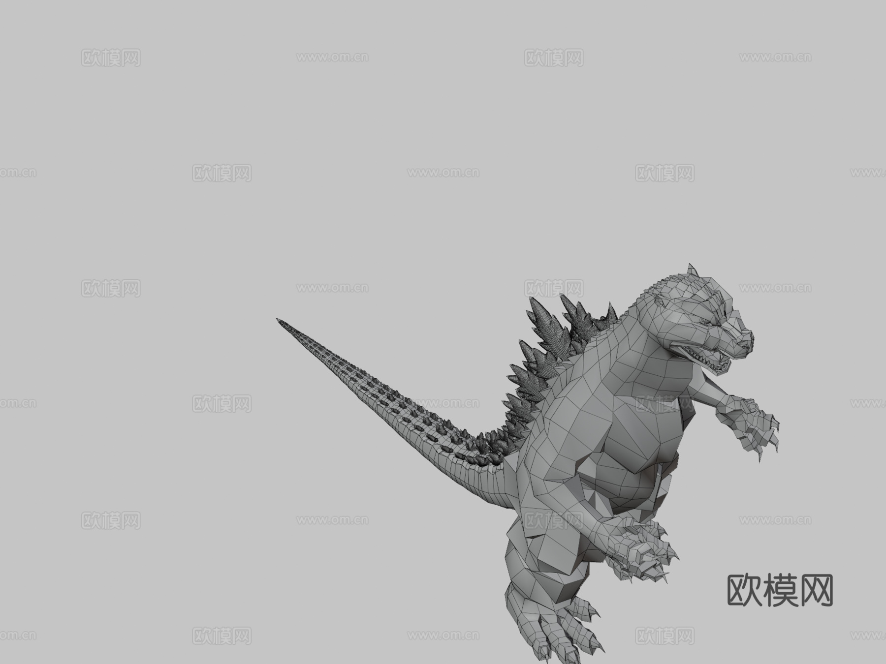 哥斯拉终极之战WIP3d模型