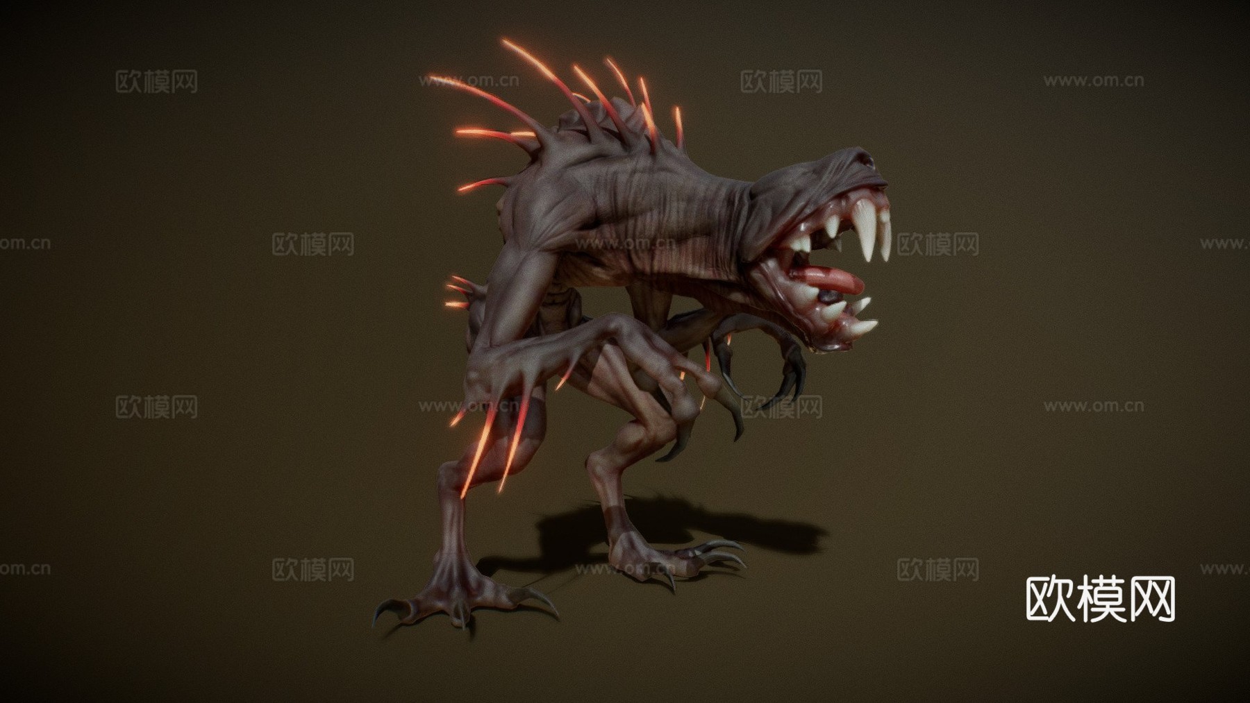 帕达索斯动画3d模型