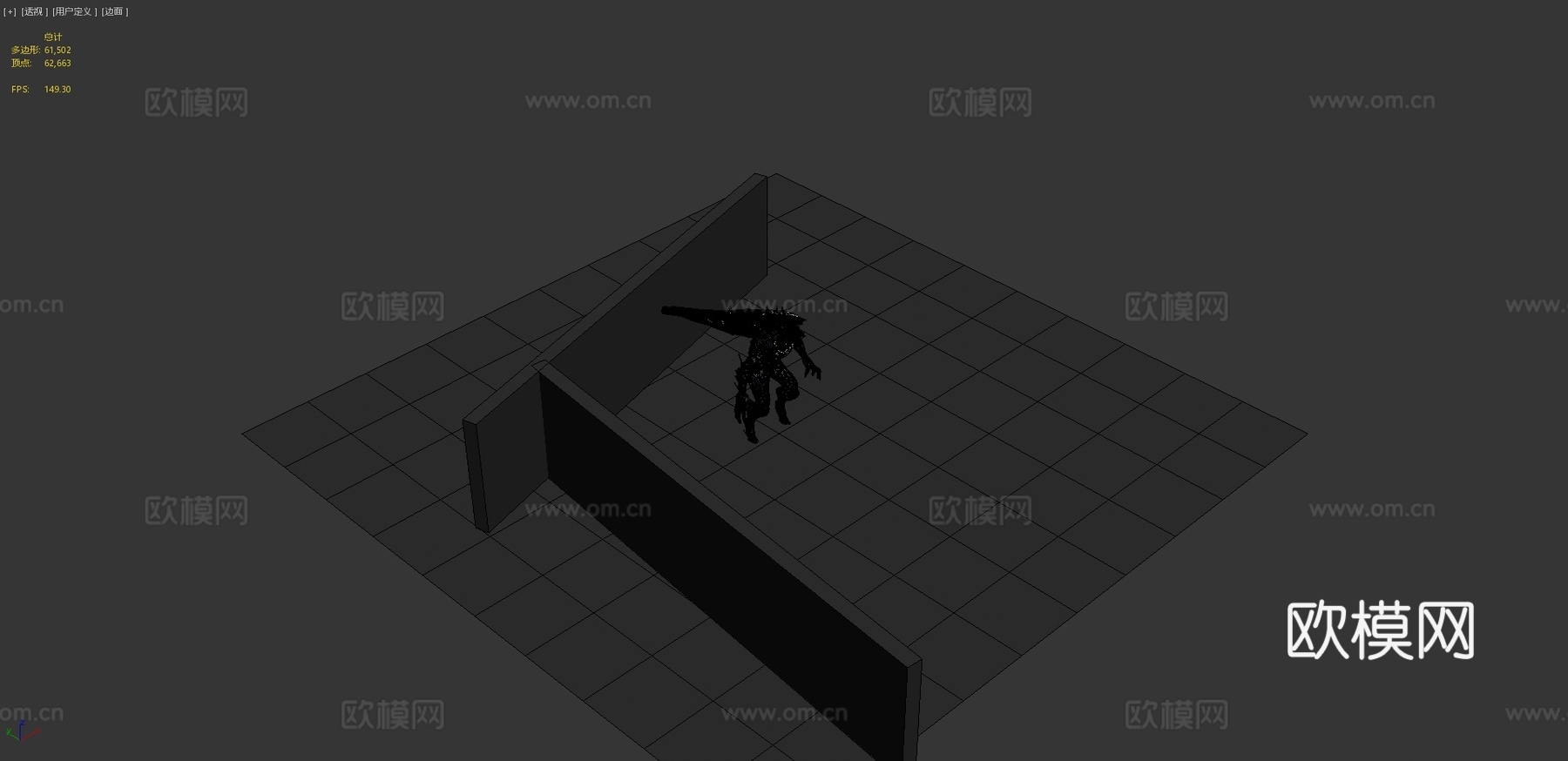 卡尼沃POSE3d模型
