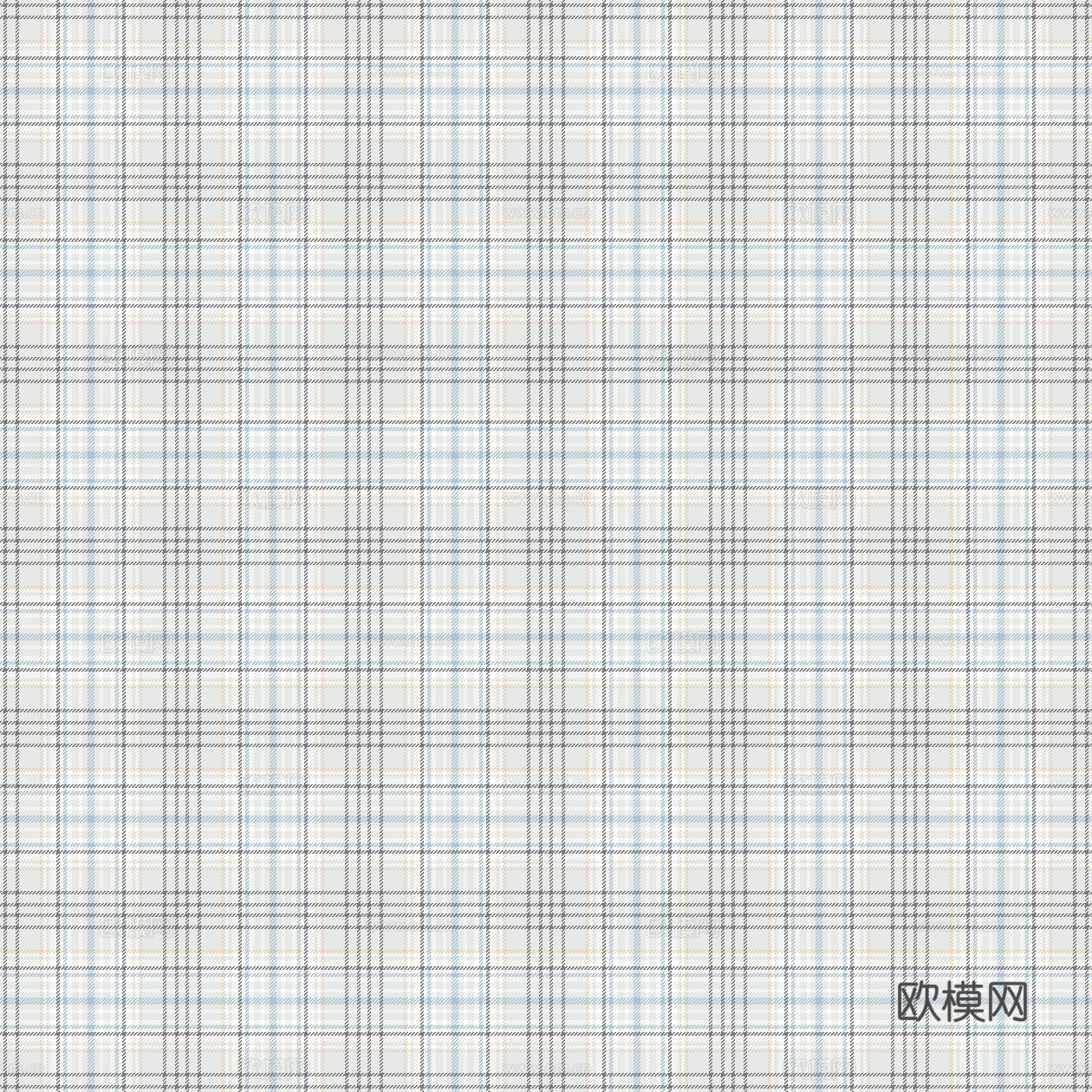 格子 毛线针织 纺织亚麻布无缝贴图