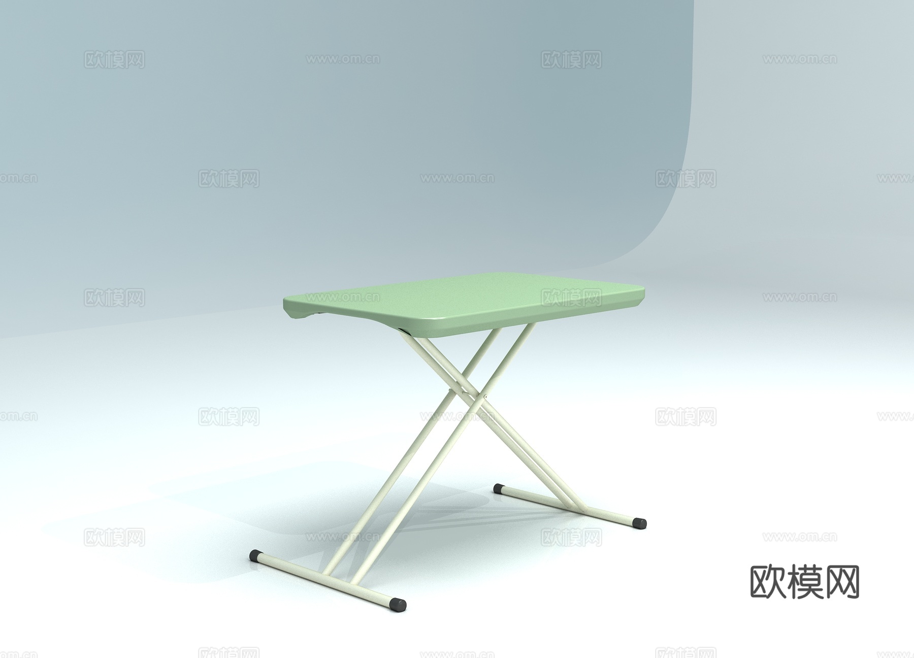 折叠桌3d模型