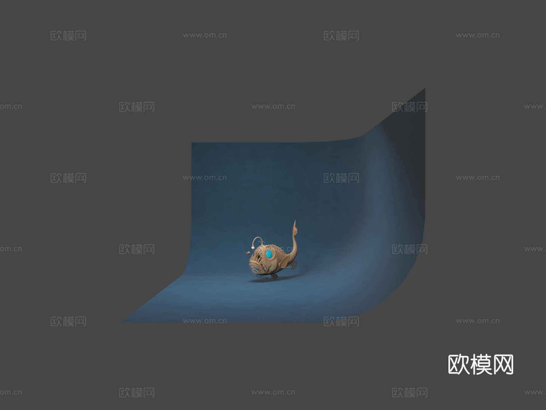 第01天-野兽-深海3d模型