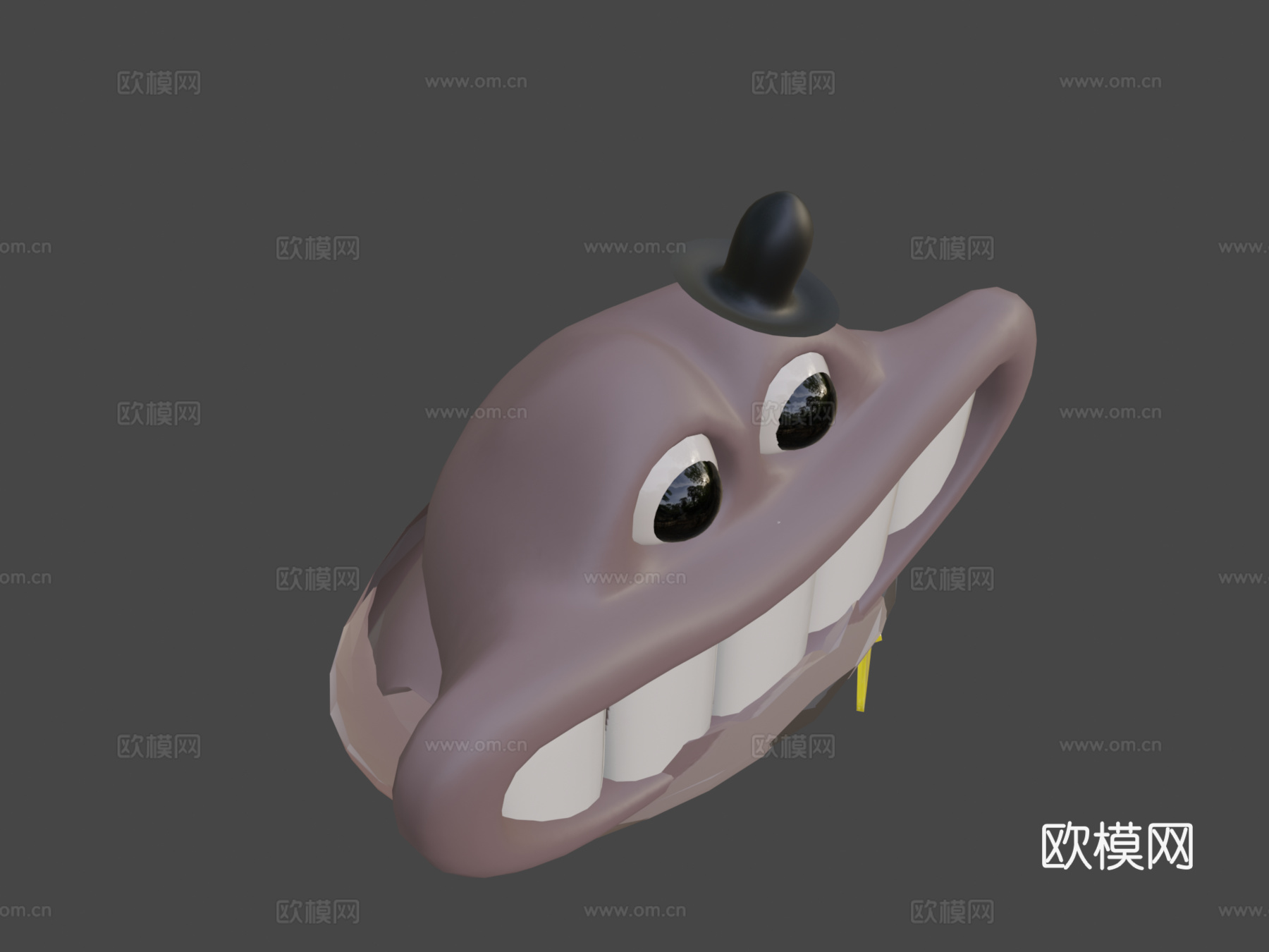警长蟾蜍3d模型