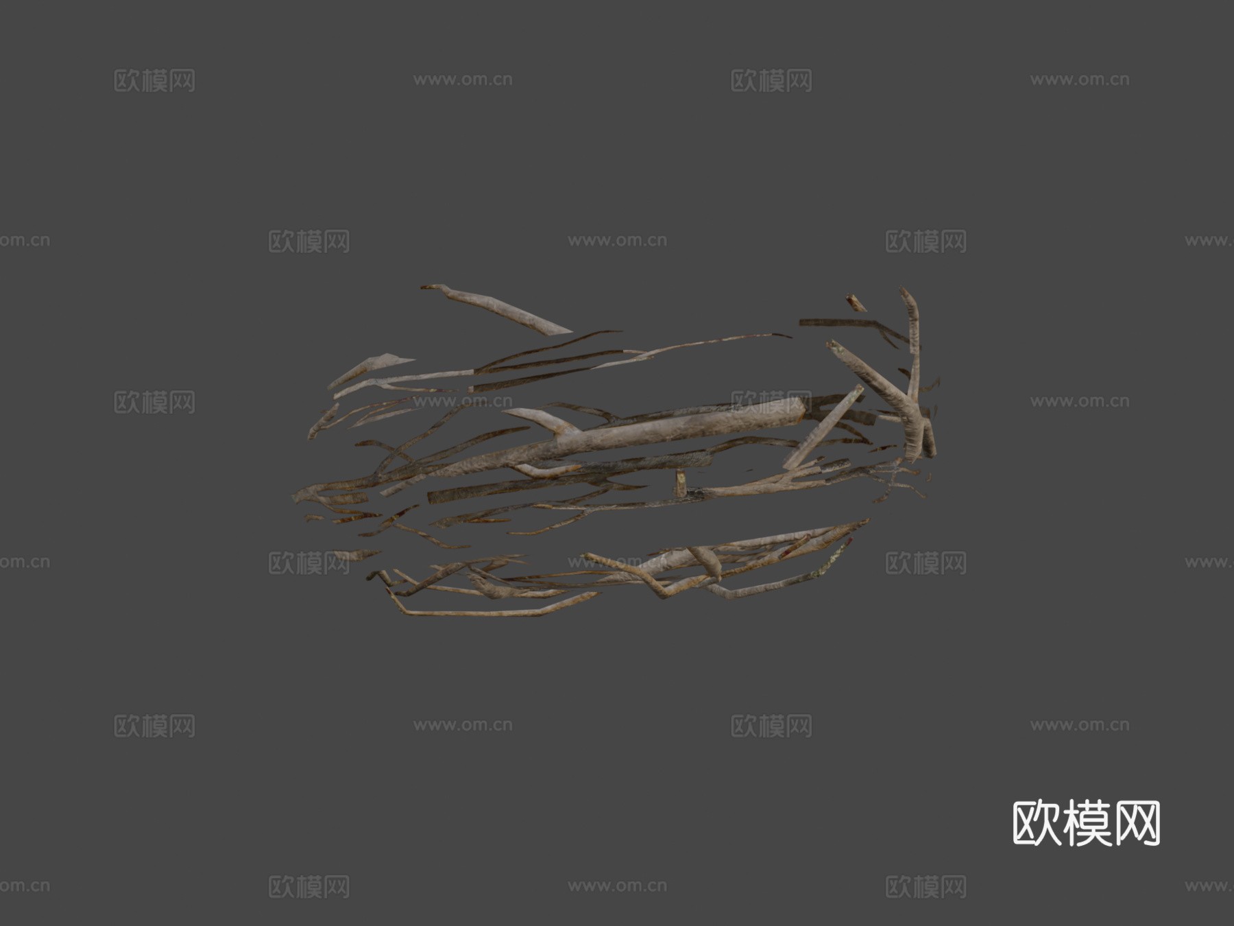 鸟巢-游戏模型3d模型