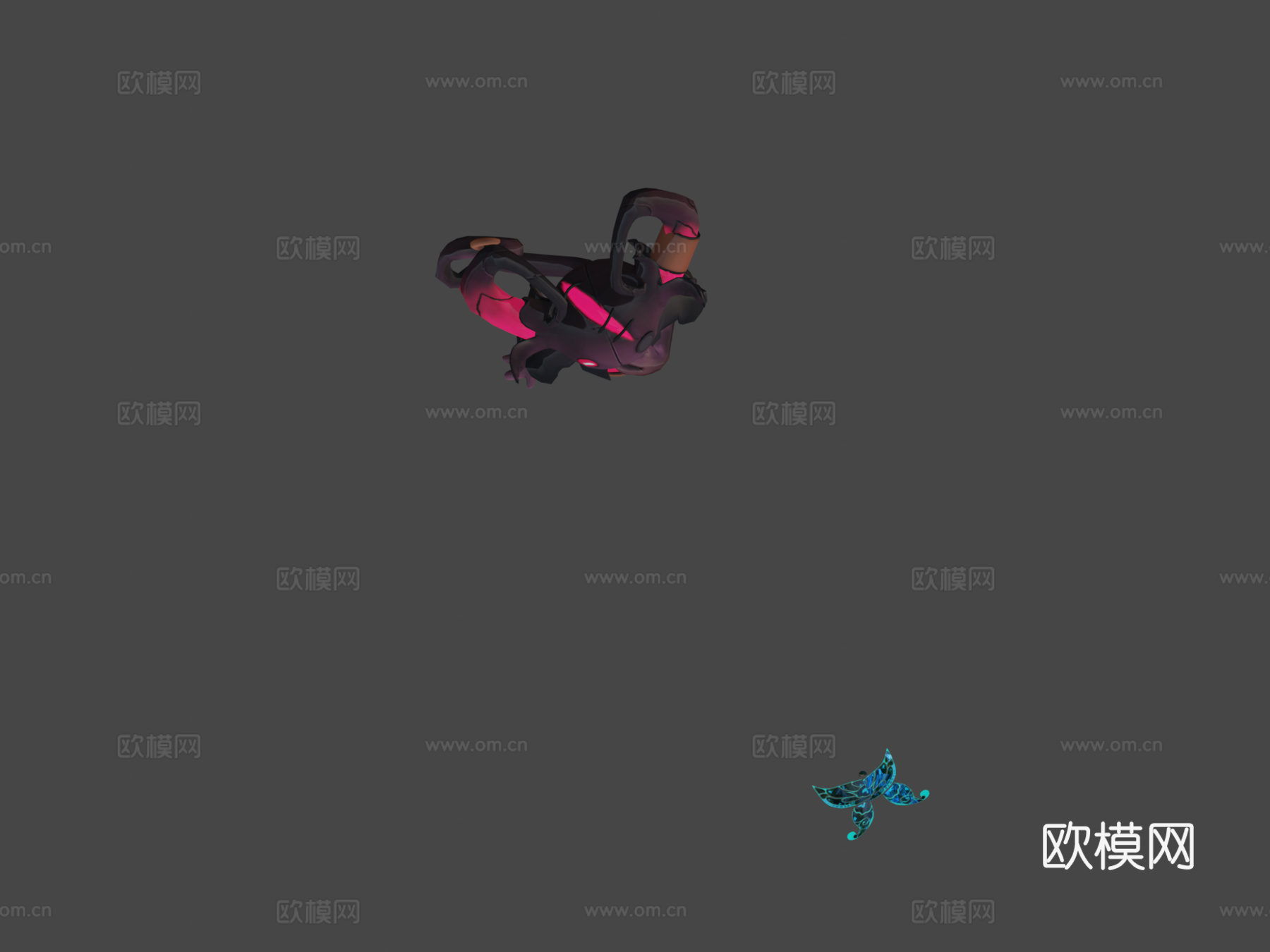 可爱小恶魔3d模型
