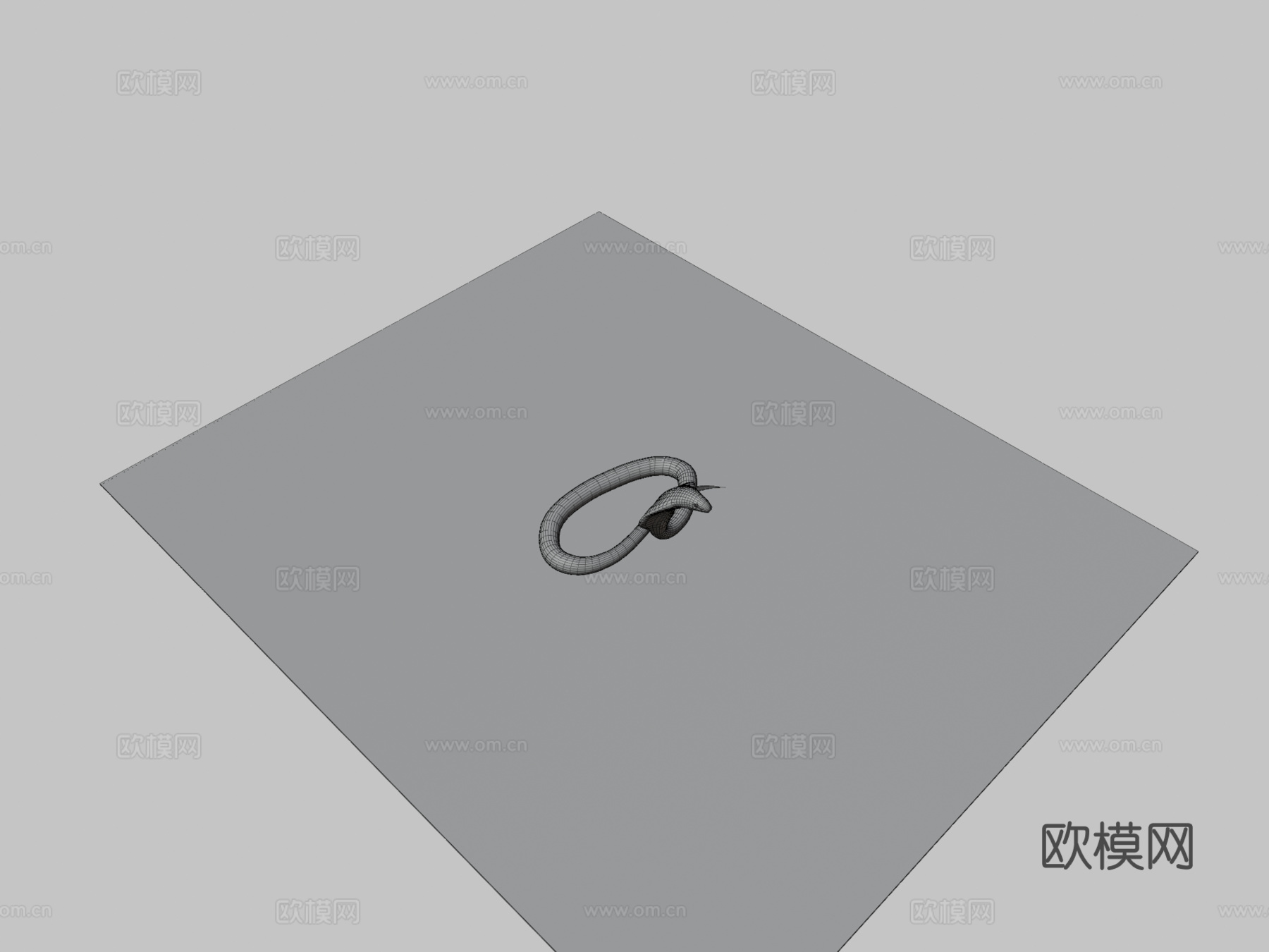 眼镜王蛇3d模型