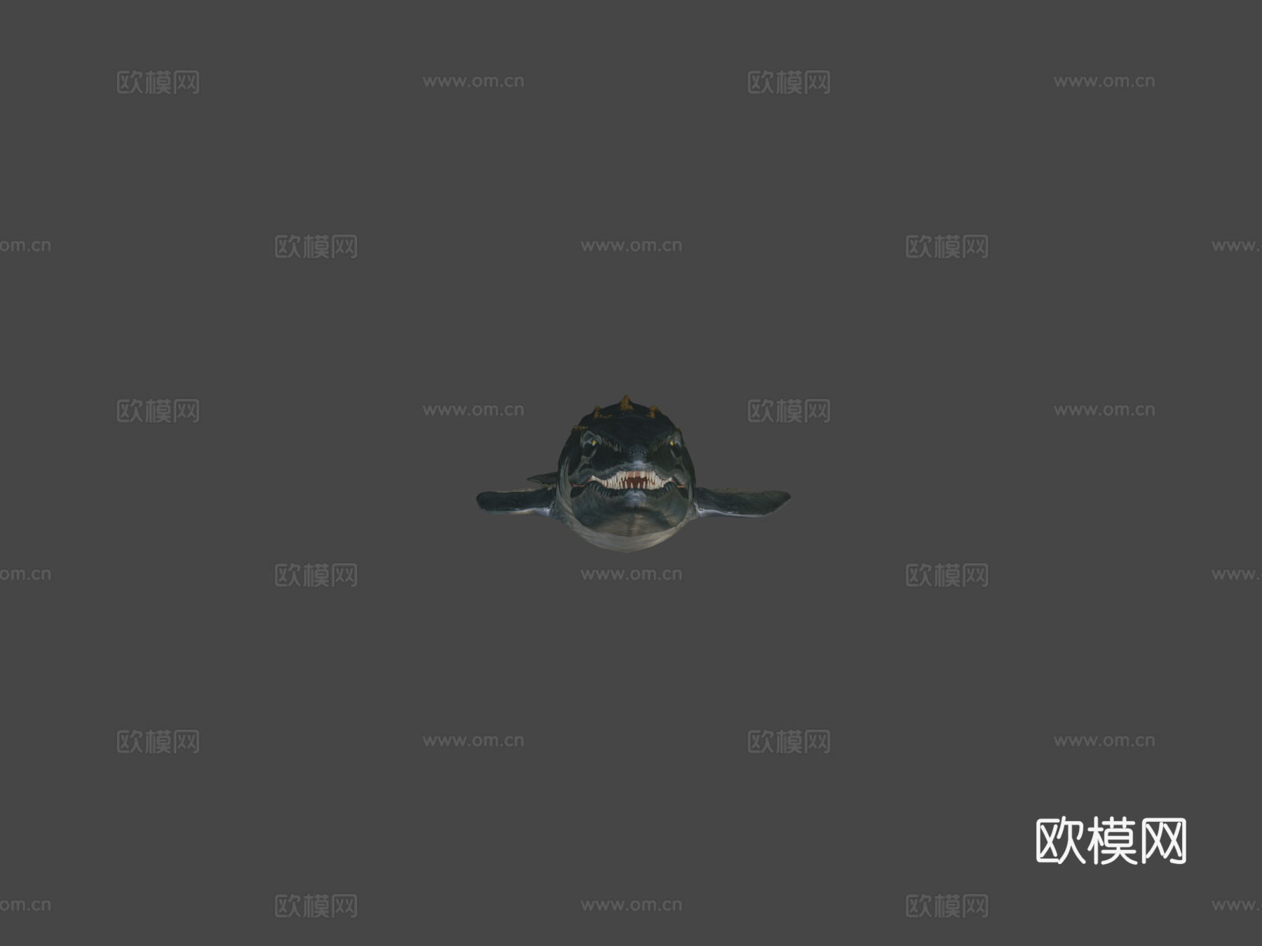 沧龙3d模型